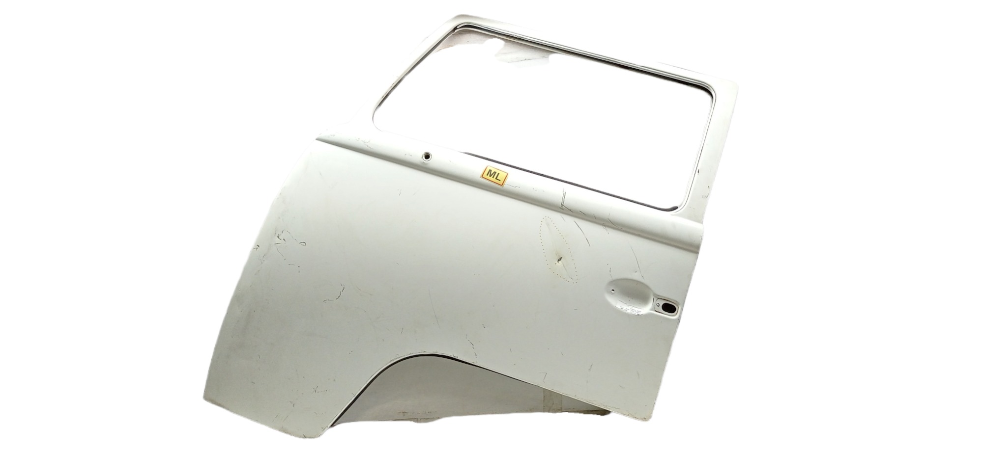 Porta Dianteira Esquerda Vw Kombi 1993 Para Recuperar Dianteira Esquerda Branco 6