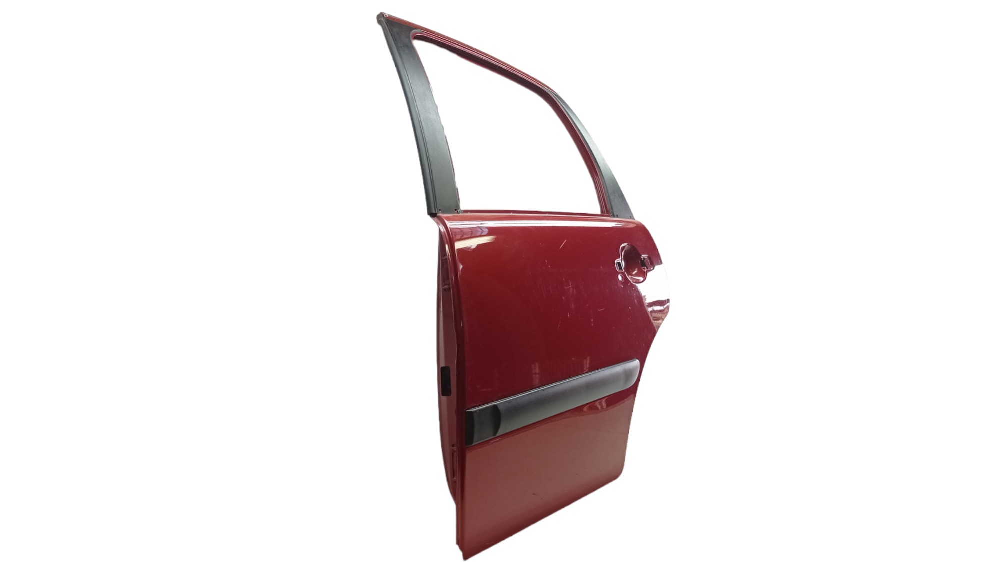 Porta Traseira Esquerda Citroen C3 2011 Para Recuperar Traseira Esquerda Vermelho 4