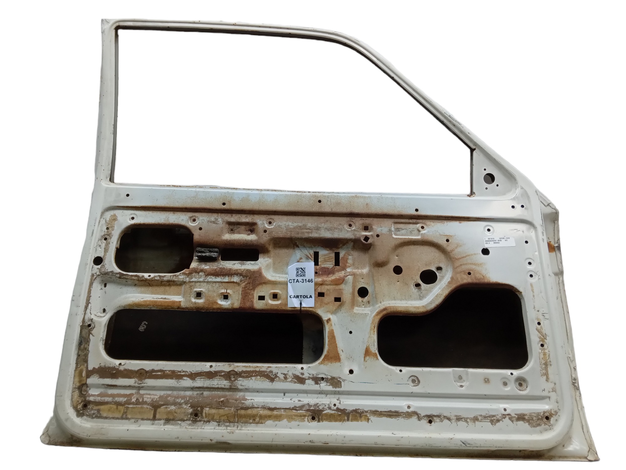 Porta Dianteira Esquerda Gol G1 – 1983 Para Recuperar Dianteira Esquerda Branco 2