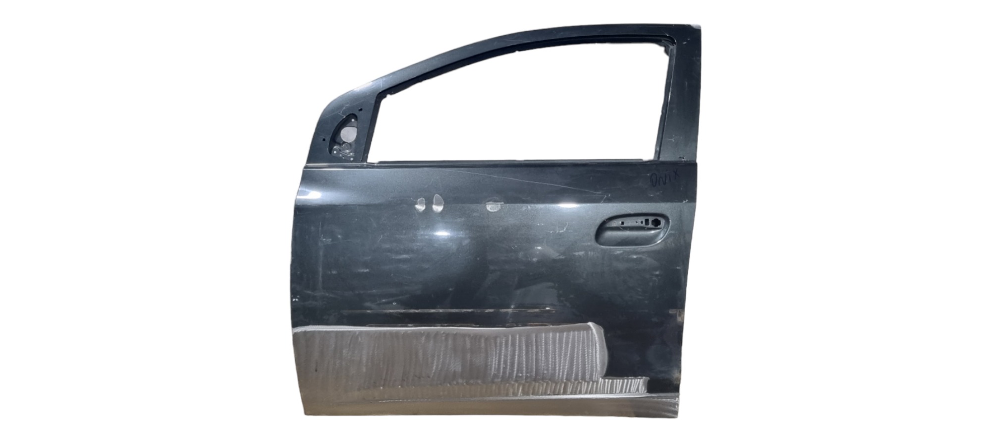 Porta Dianteira Esquerda Onix Prisma 2012 2013 2014 2015 Dianteira Esquerdo Cinza