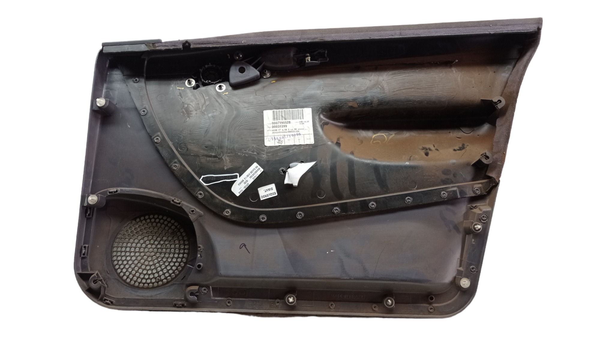 Forro Porta Dianteira Esquerda Mercedes-benz Classe A 2002 5