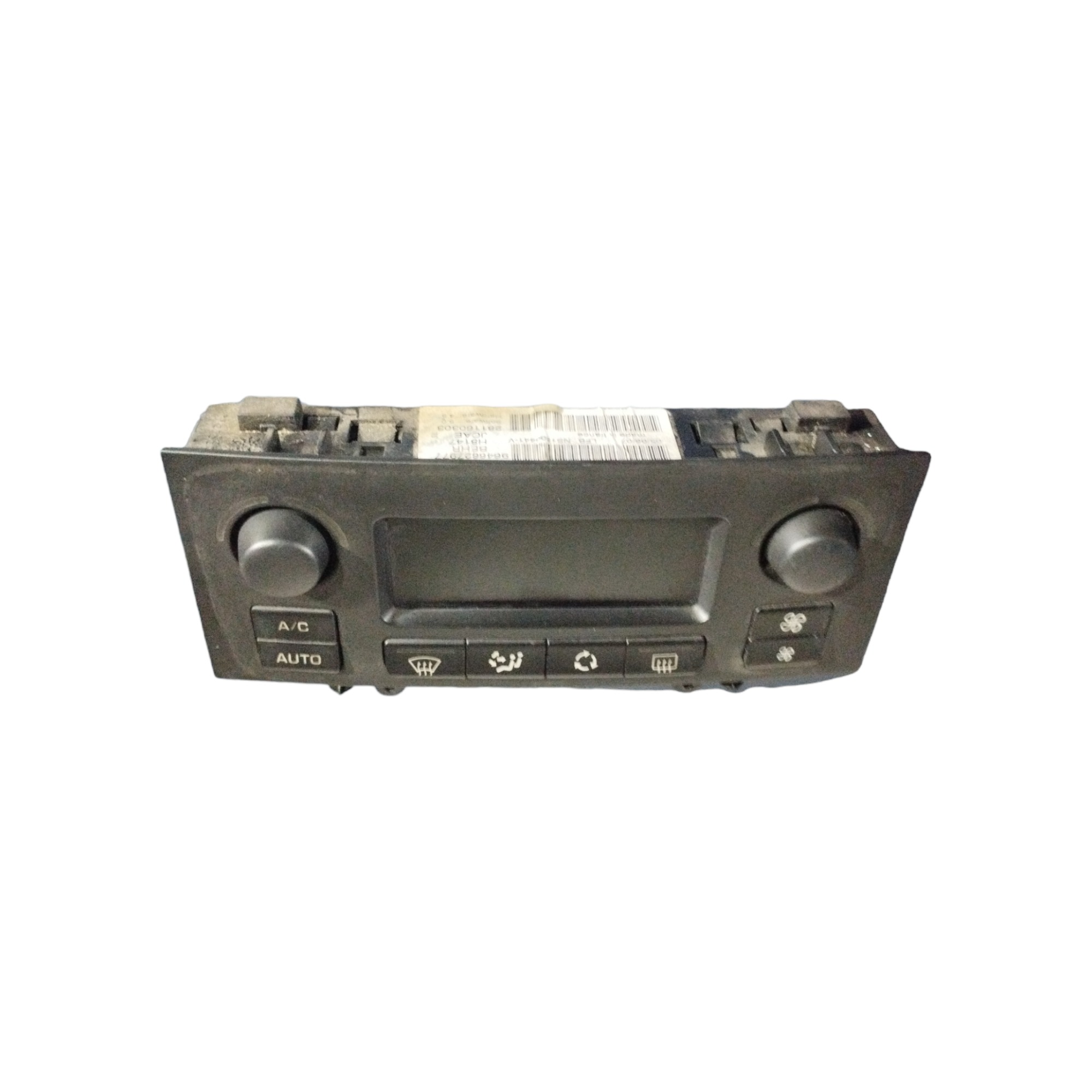 Comando Ar Condicionado Digital Peugeot 307 9646627977