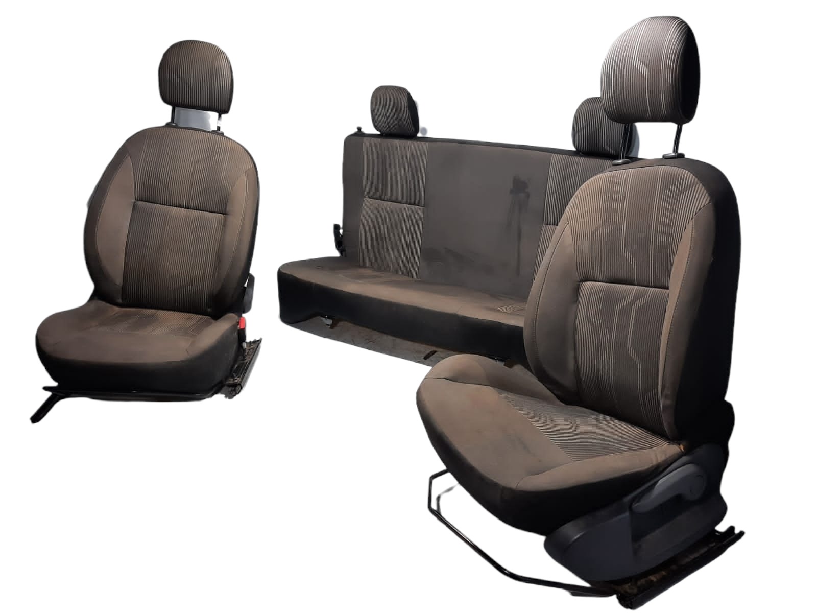 Jogo De Banco Renault Logan 2013 Original Usado Avaria