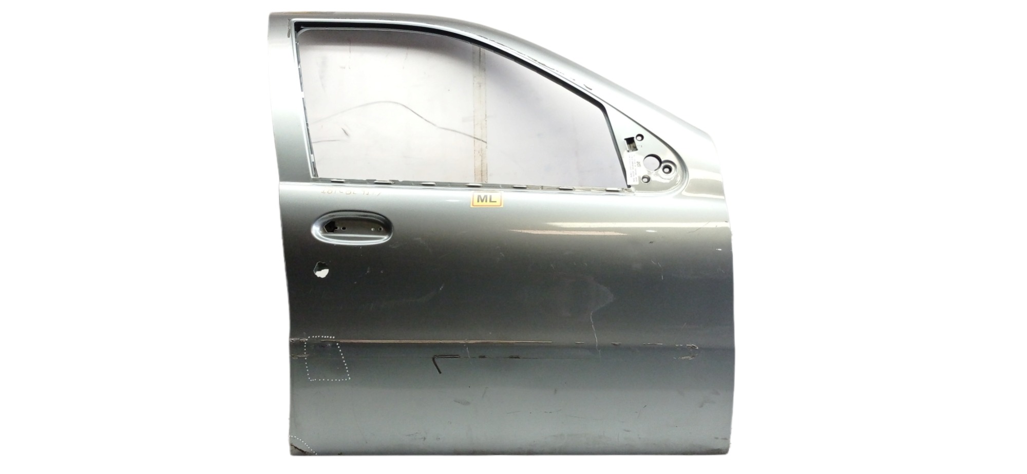 Porta Dianteira Direita Fiat Palio 2005 – Para Recuperar Dianteira Direito Cinza-escuro 2