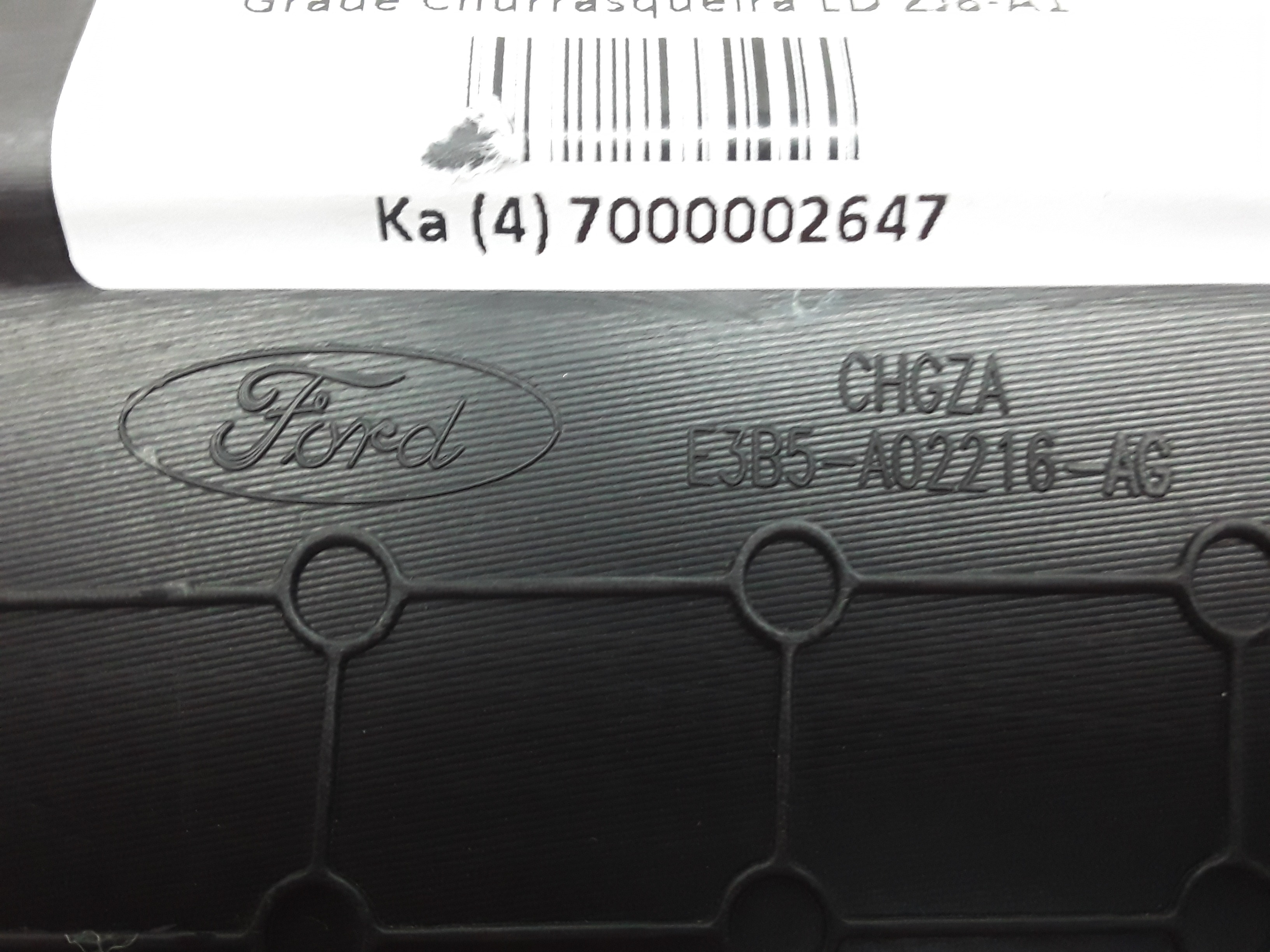 Grade Churrasqueira LD Ford Ka 2019 2