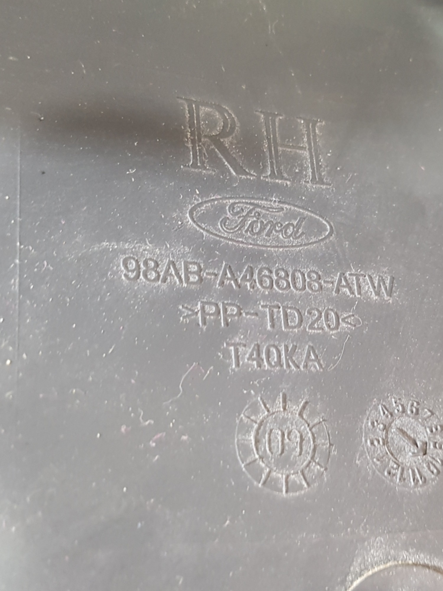 Bagagito Direito Ford Focus 2009 Original Usado 1