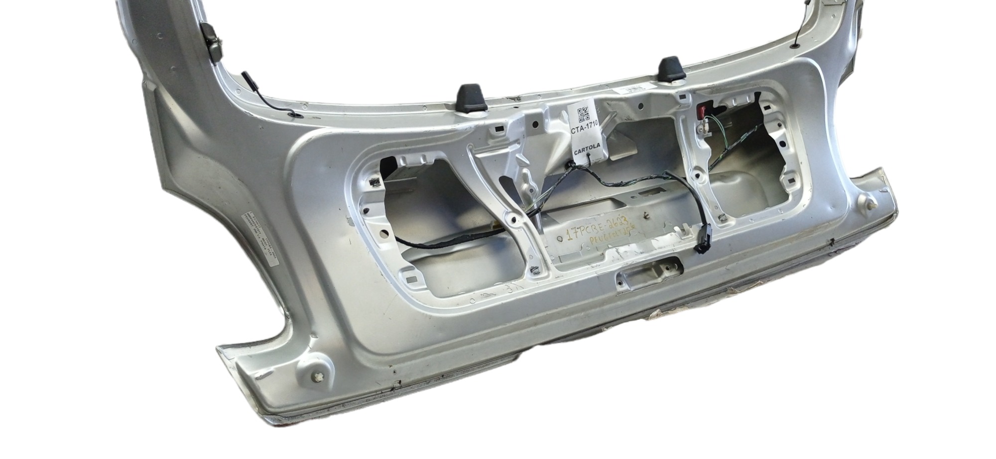 Tampa Porta Malas Peugeot 206 – 2006 – 2007 – Para Recuperar