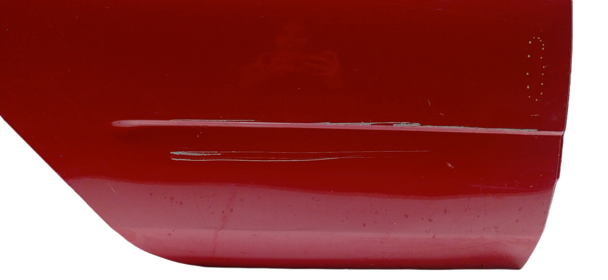 Porta Traseira Direita Renault Clio 2014 – 2015 P/ Recuperar Traseira Direita Vermelho 10
