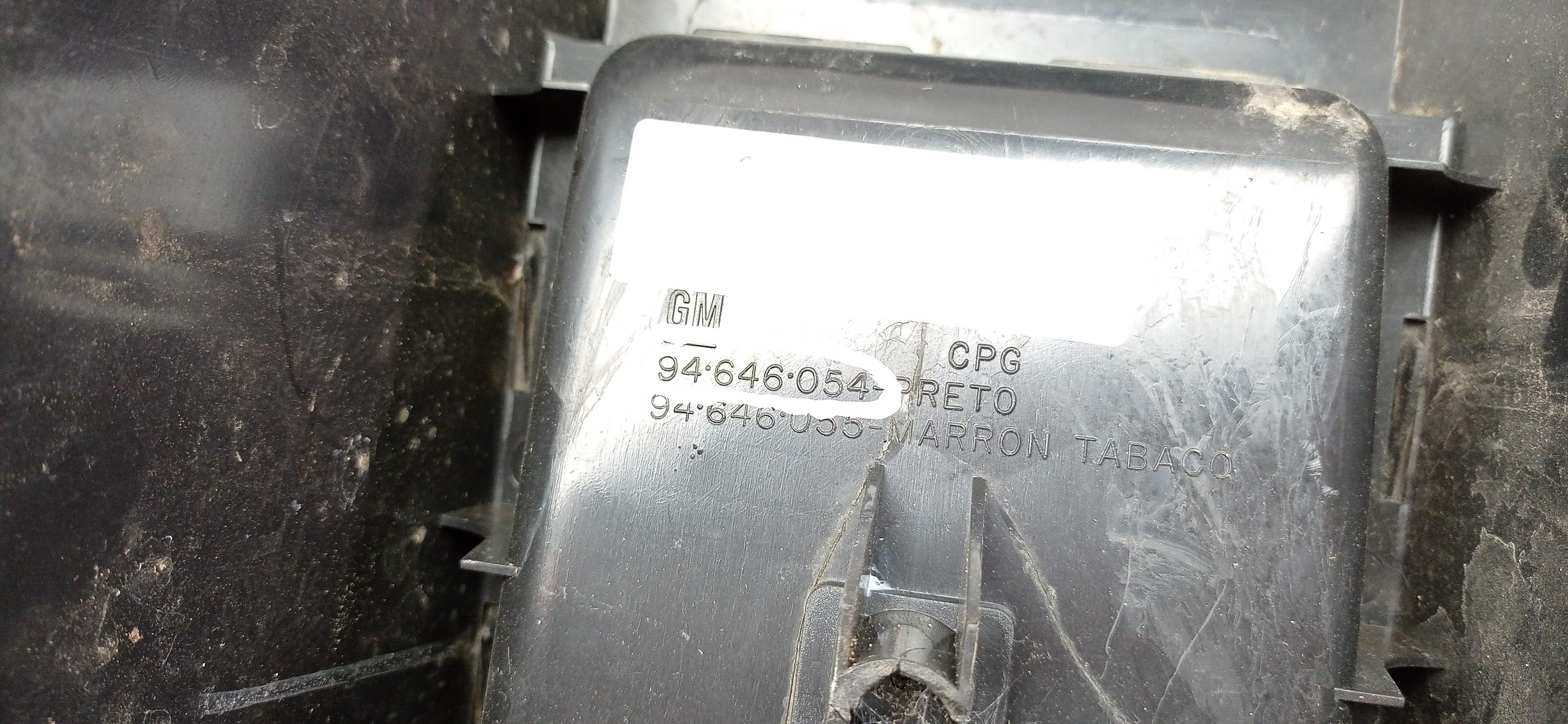 CONSOLE CENTRAL GM MONZA 1984 4