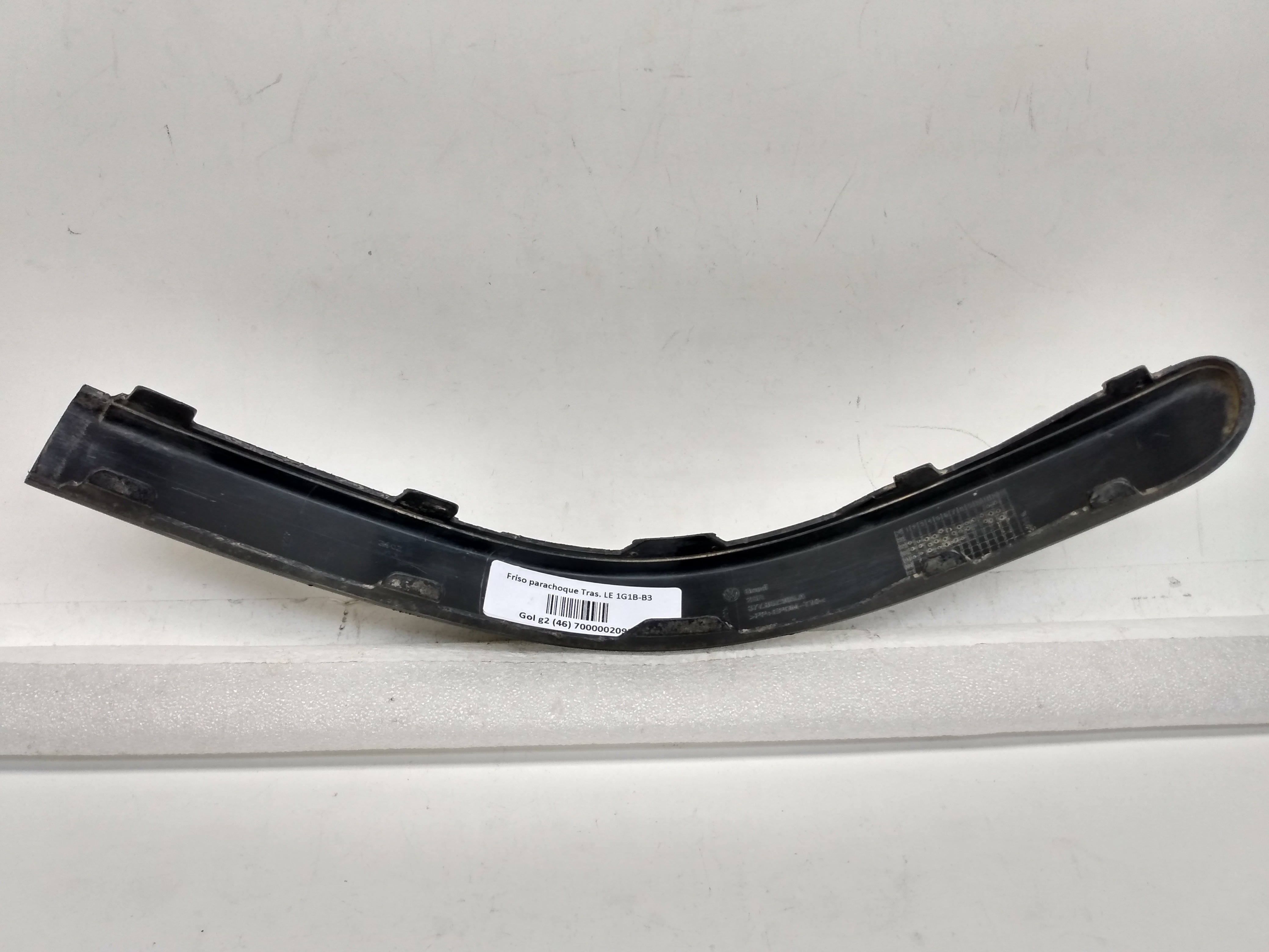Moldura Friso parachoque Tras LE VW Gol G2 1994 1999 2