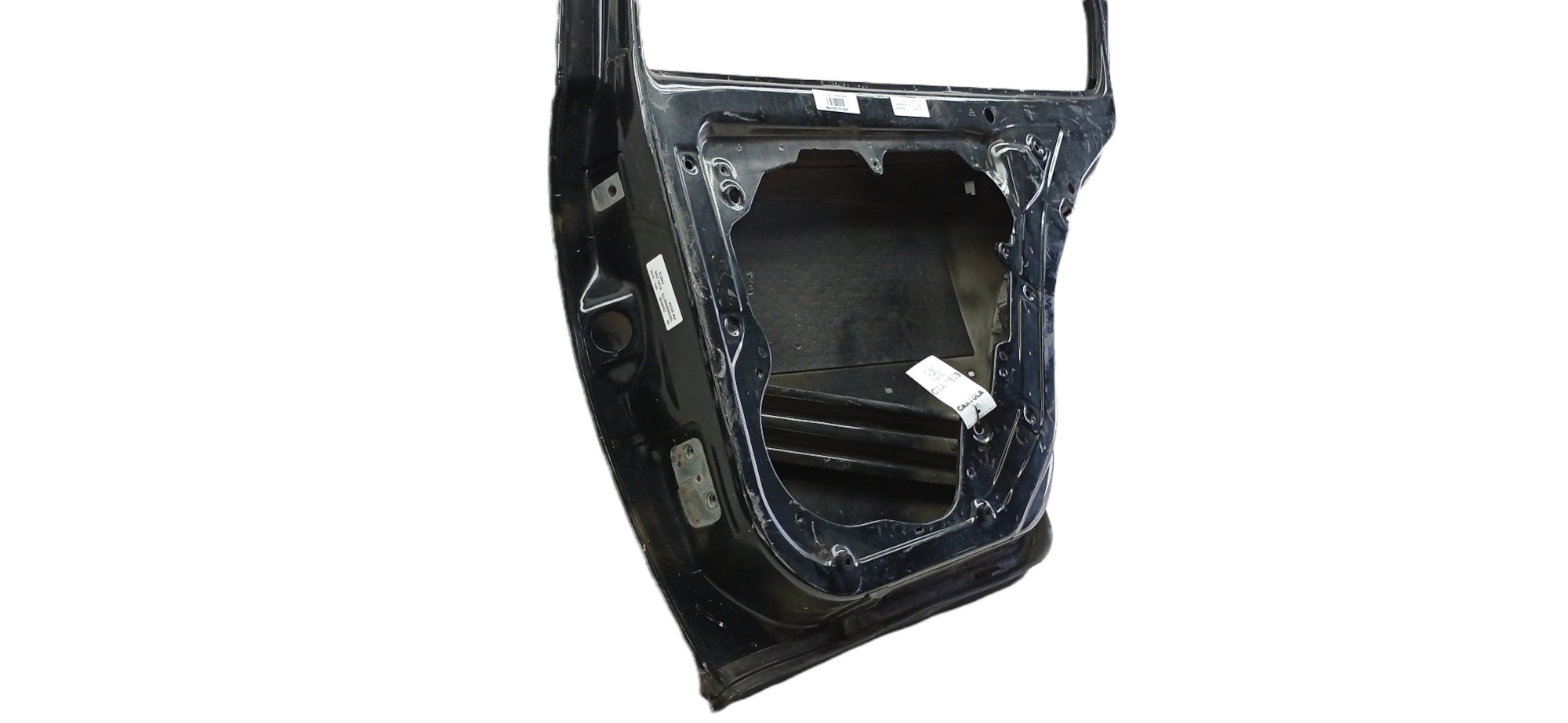 Porta Traseira Direita Volkswagen Bora 2001 P/ Recuperar Traseira Direita Preto 3