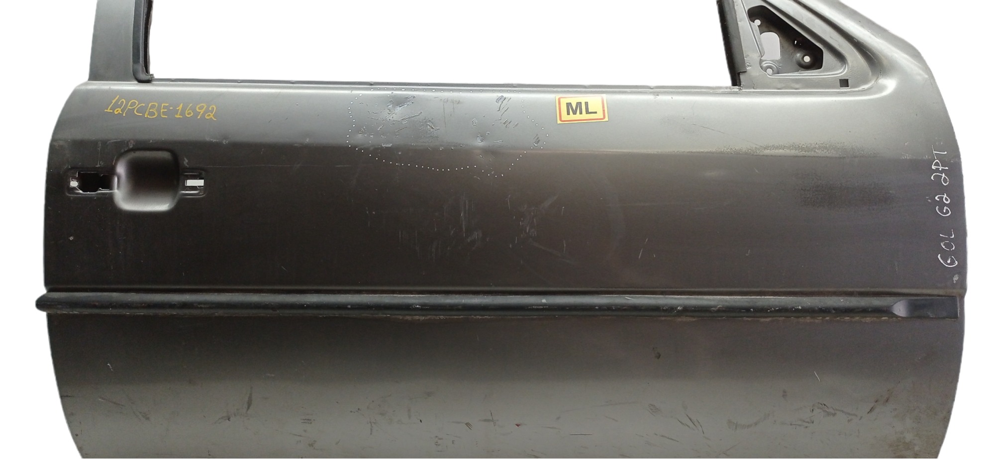 Porta Lado Direito Vw Gol G2 – 1994 – 1999 Para Recuperar Dianteira Direito Cinza 6