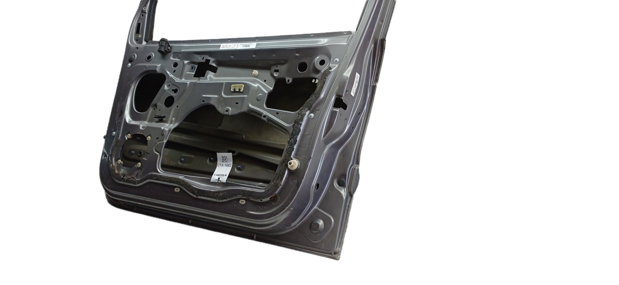 Porta Dianteira Direita Renault Scenic 2000 2001 P Recuperar Dianteira Direito Cinza-escuro 4