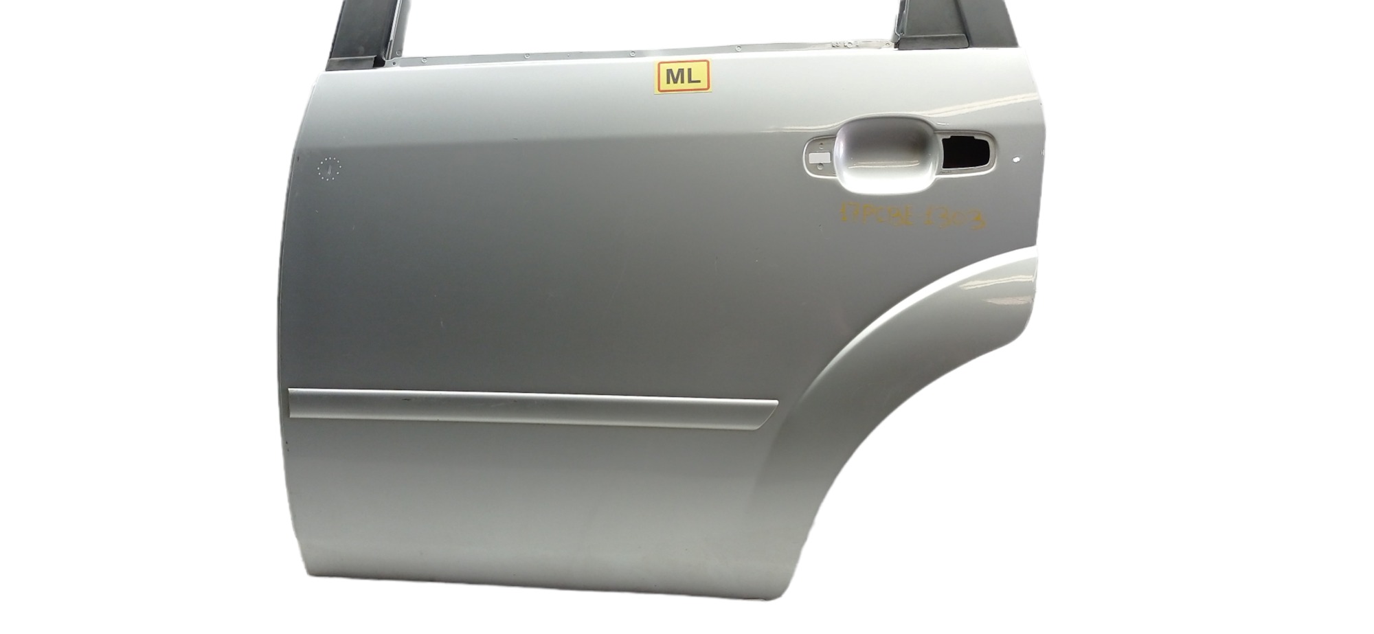 Porta Traseira Esquerda Ford Fiesta 2009 – Para Recuperar Traseira Esquerdo Prateado 9