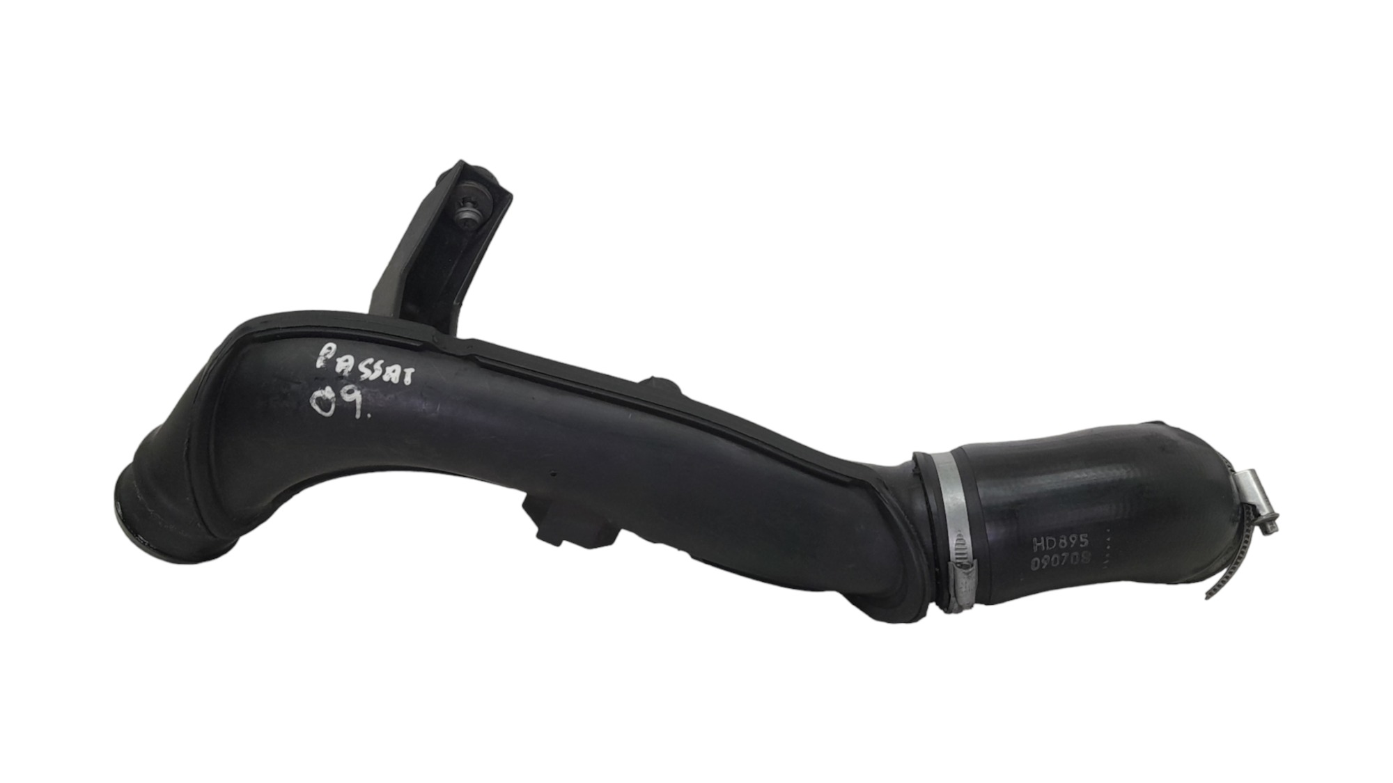 Mangueira Intercooler Turbina Volkswagen Passat Tsi 2.0 2009 Preto 1