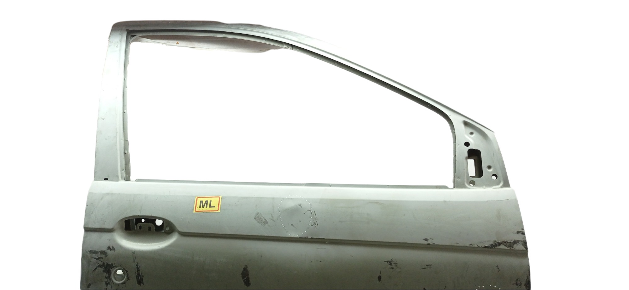 Porta Dianteira Direita Renault Scenic 2003 Para Recuperar Dianteira Direita Cinza 5