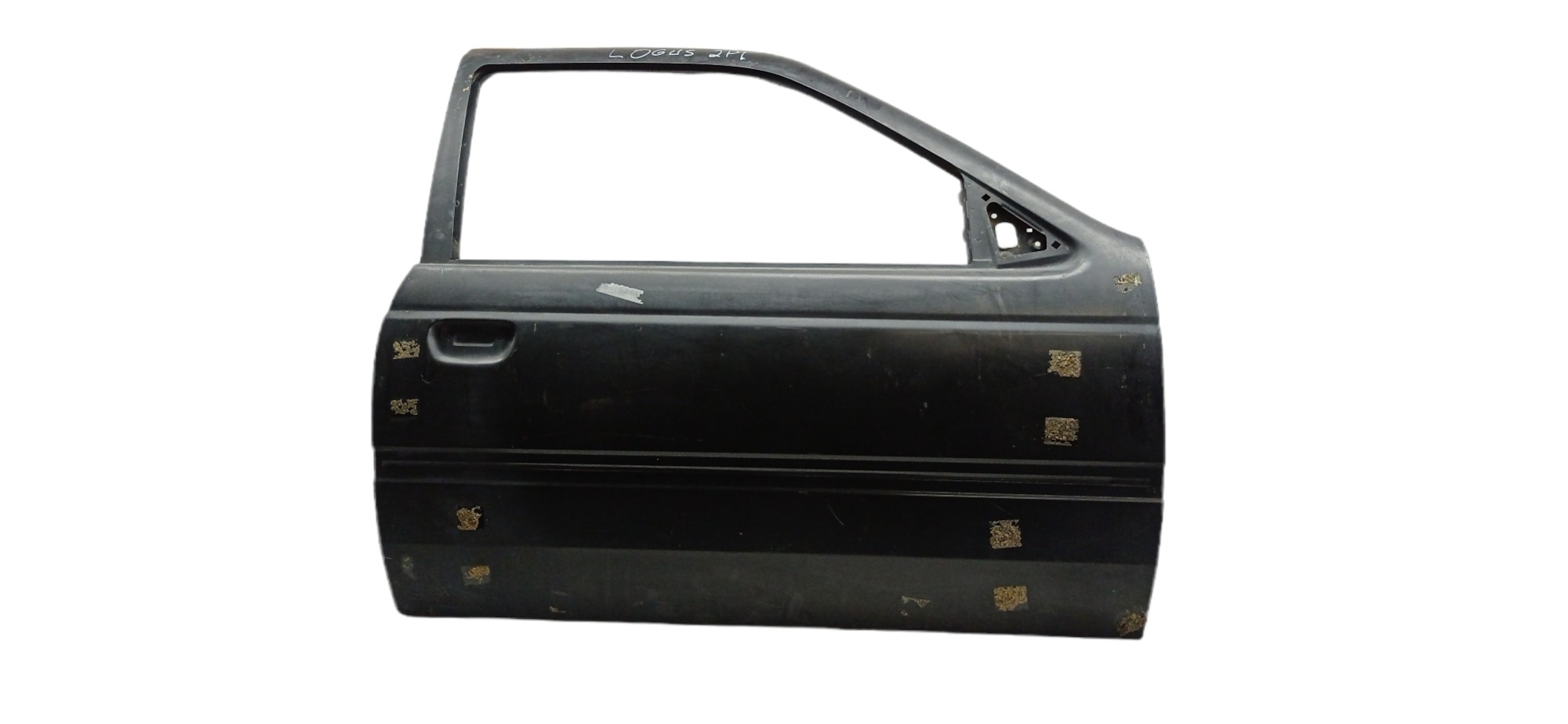 Porta Dianteiro Direita Vw Logus 1993 Para Recuperar Dianteira Direita Preto 3