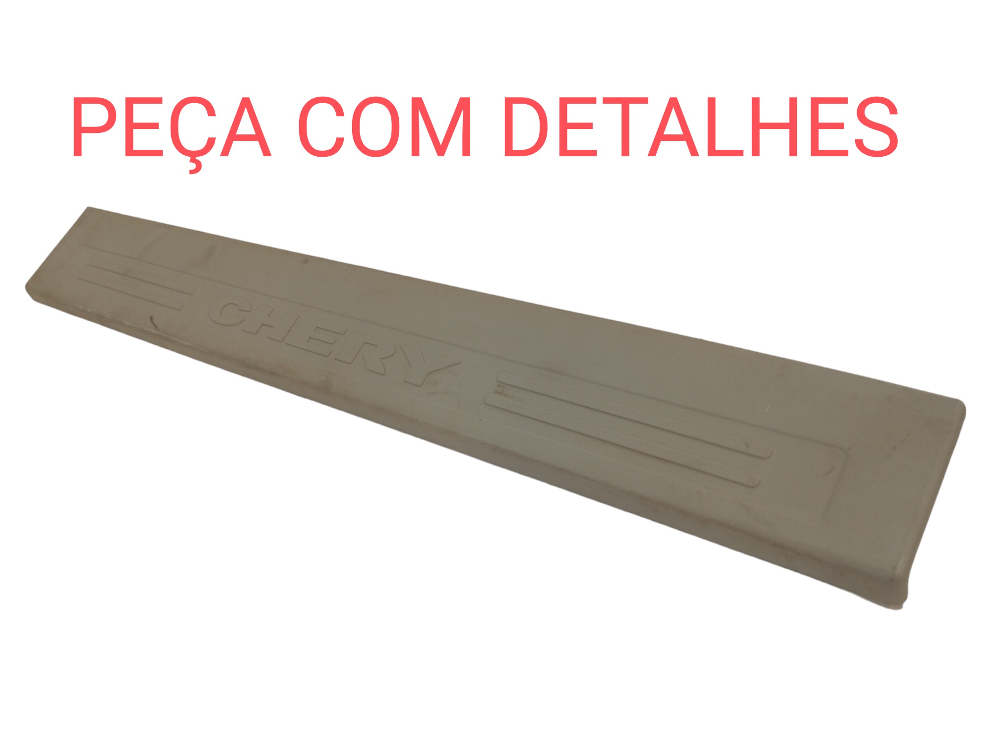 Soleira Dianteira Direita Chery Cielo 2010 A 2012 Original  Bege 3