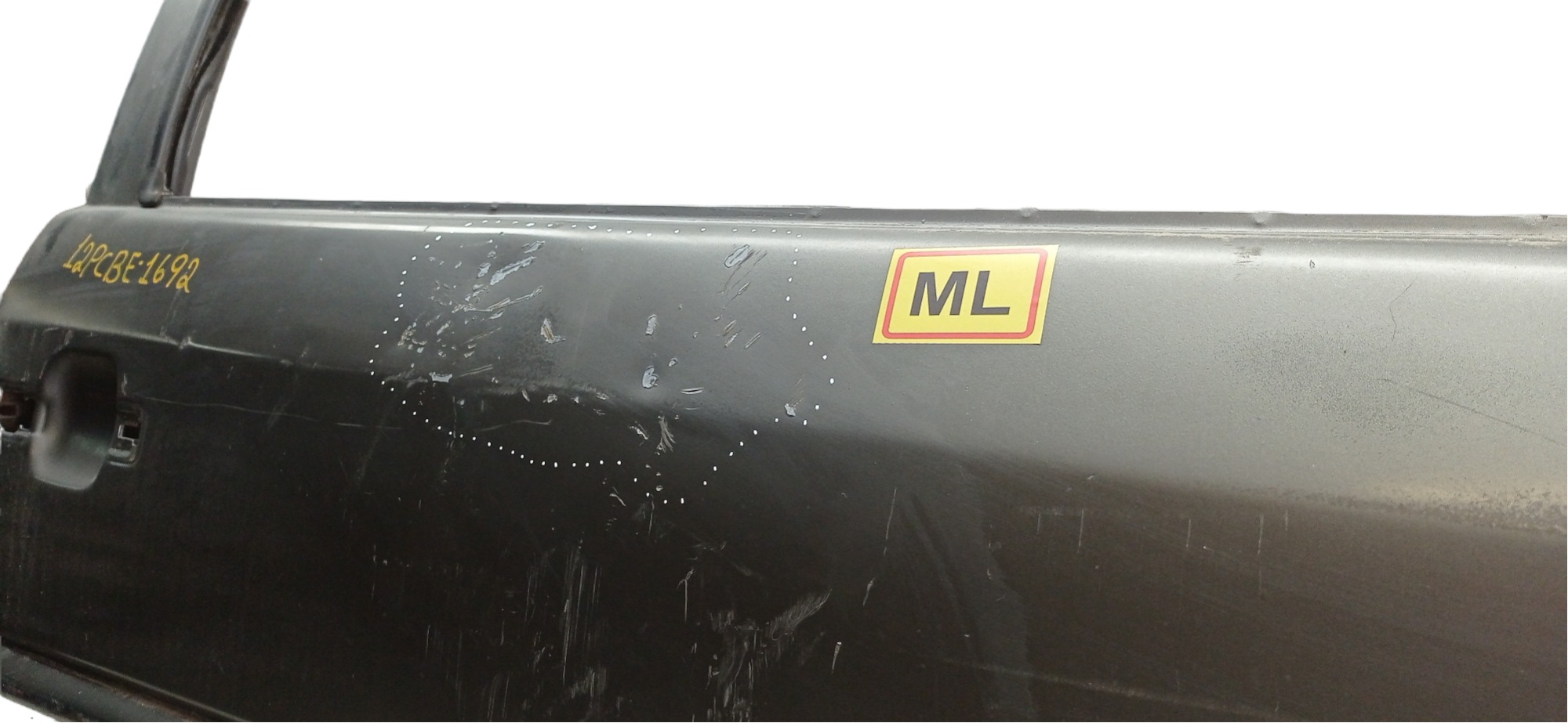 Porta Lado Direito Vw Gol G2 – 1994 – 1999 Para Recuperar Dianteira Direito Cinza 1