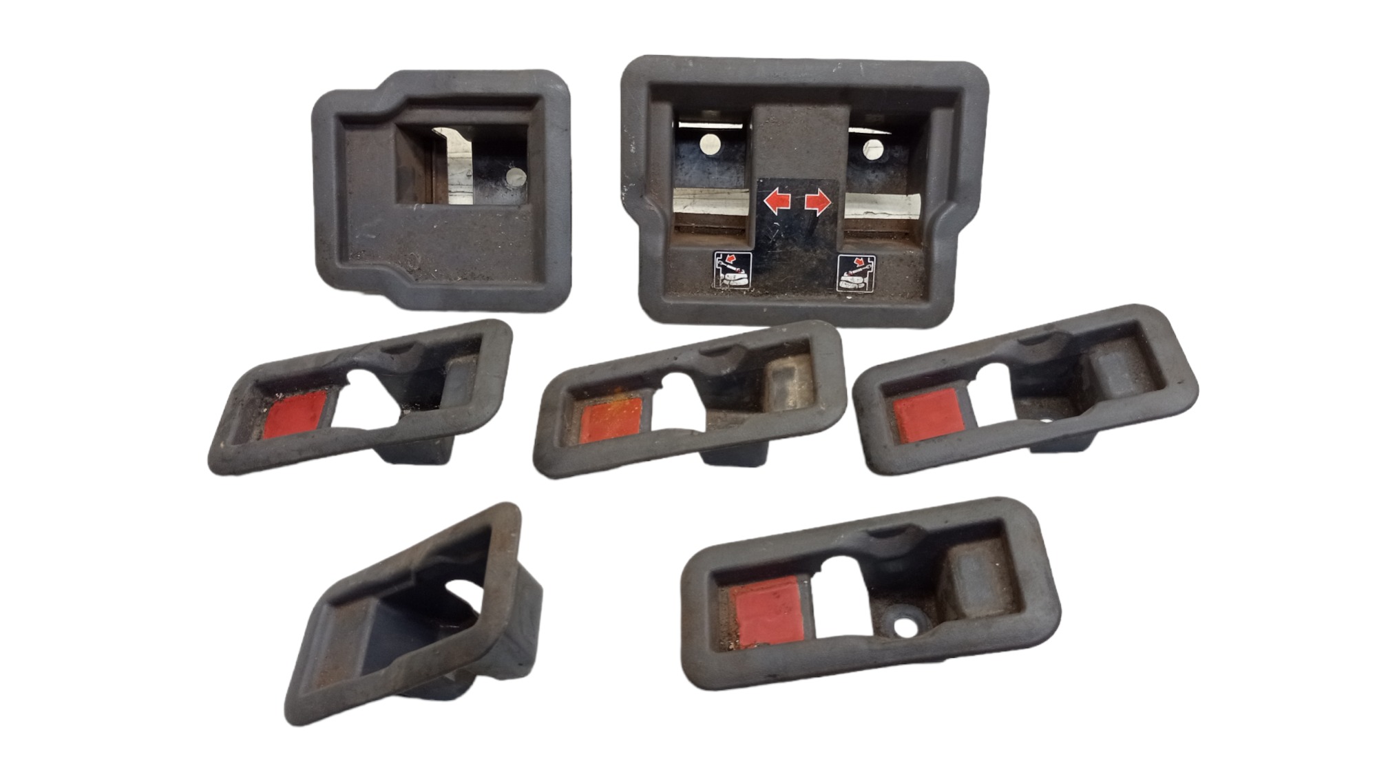 Kit Moldura Assoalho Banco Tras. Mercedes Benz Classe A 02 8