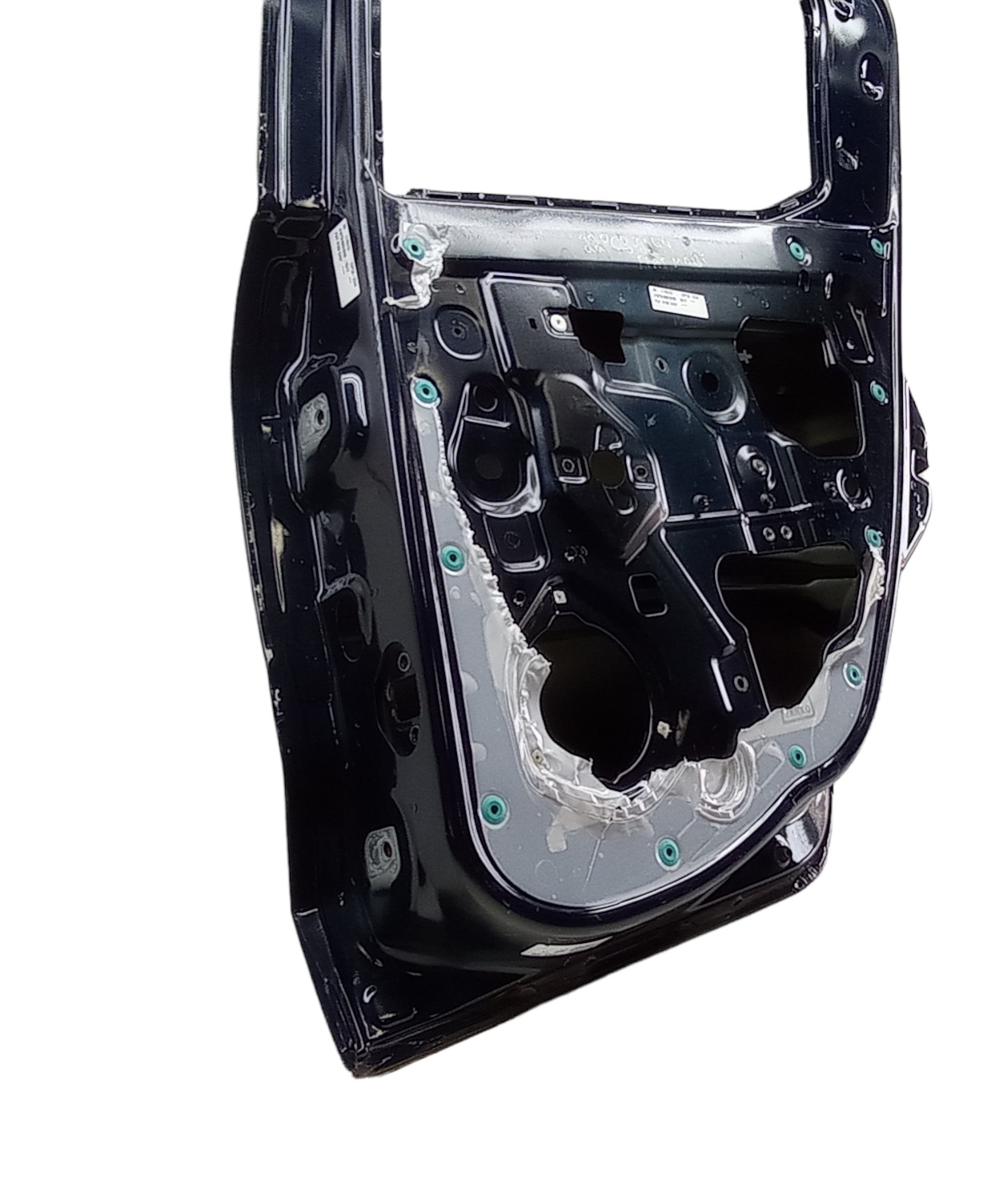 Porta Traseira Direita Fiat Mobi 2017 – Para Recuperar Traseira Direito Azul 7