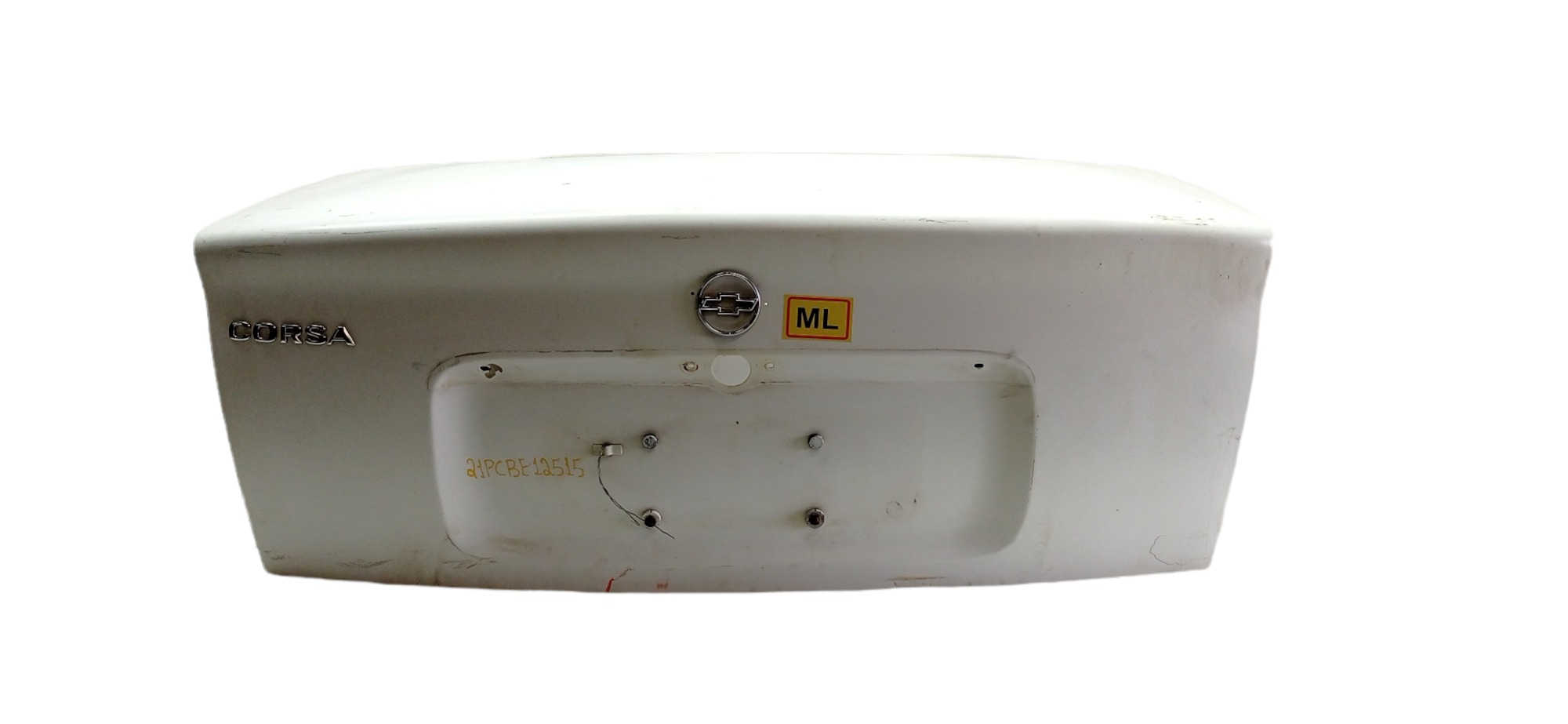 Tampa Porta Malas Sedan Corsa Classic 2003 Para Recuperar 7