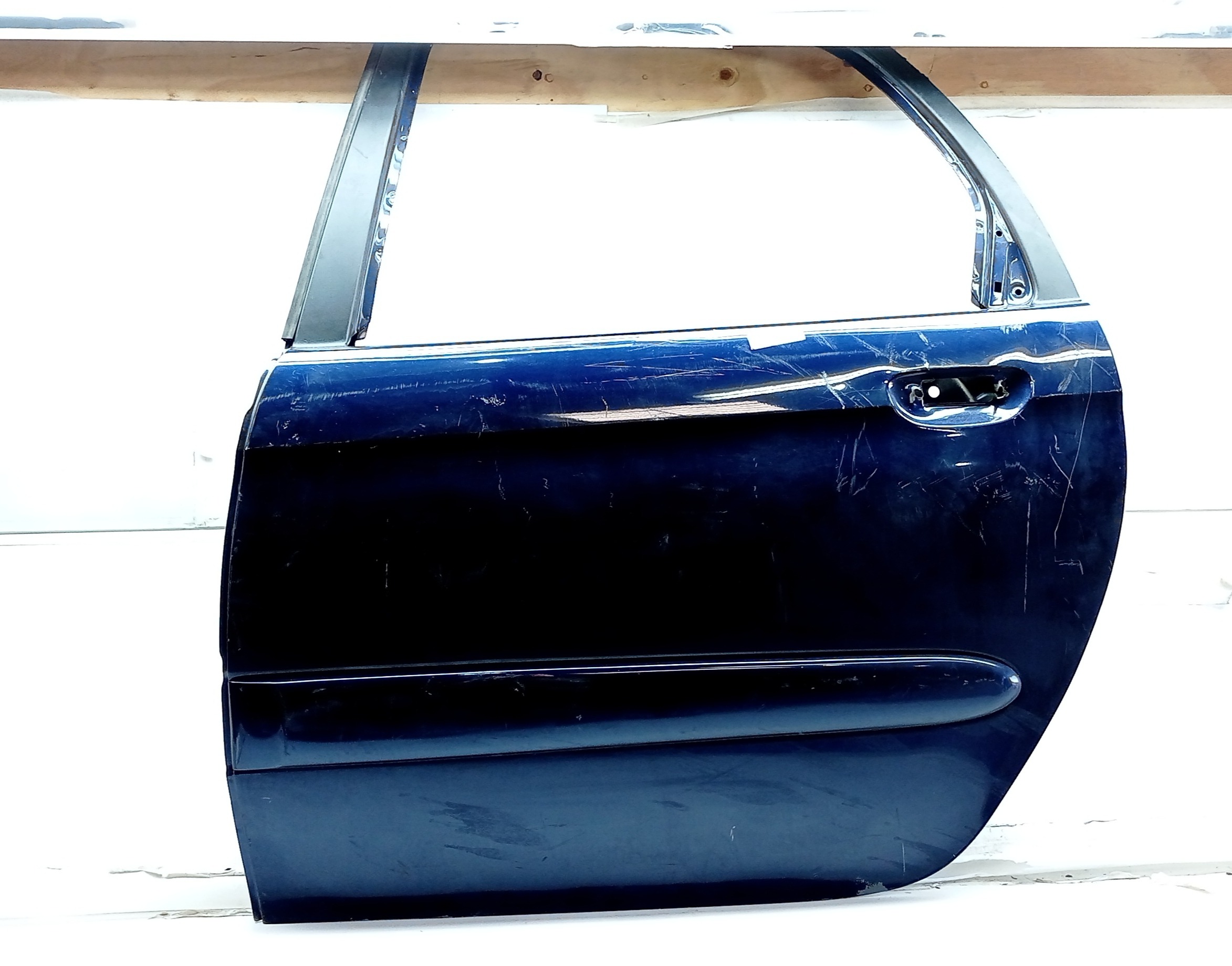 Porta Traseira Esquerda Citroen Picasso 2006 Para Recuperar Traseira Esquerda Azul 3