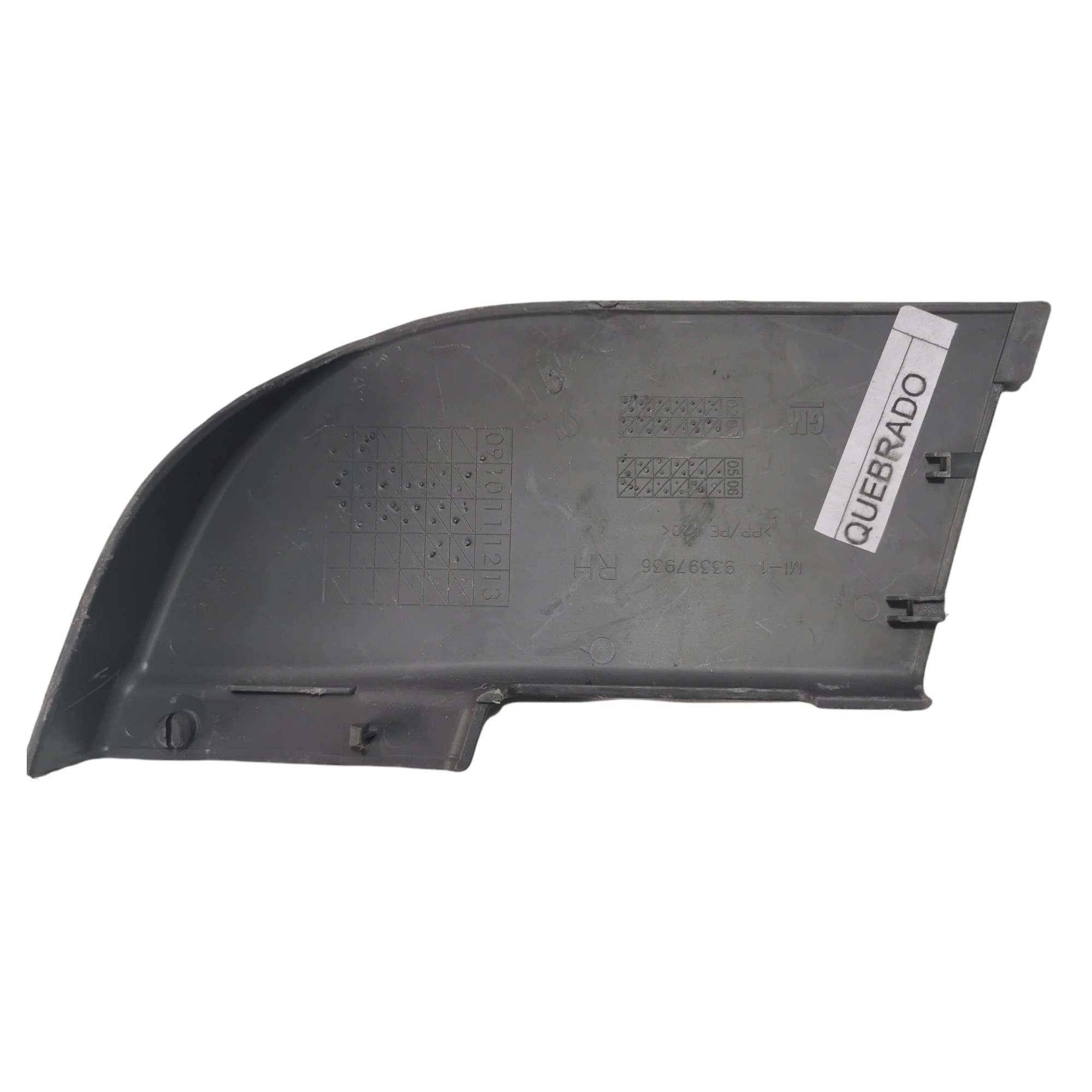 Moldura Direita Do Painel Meriva Maxx 93397936 2