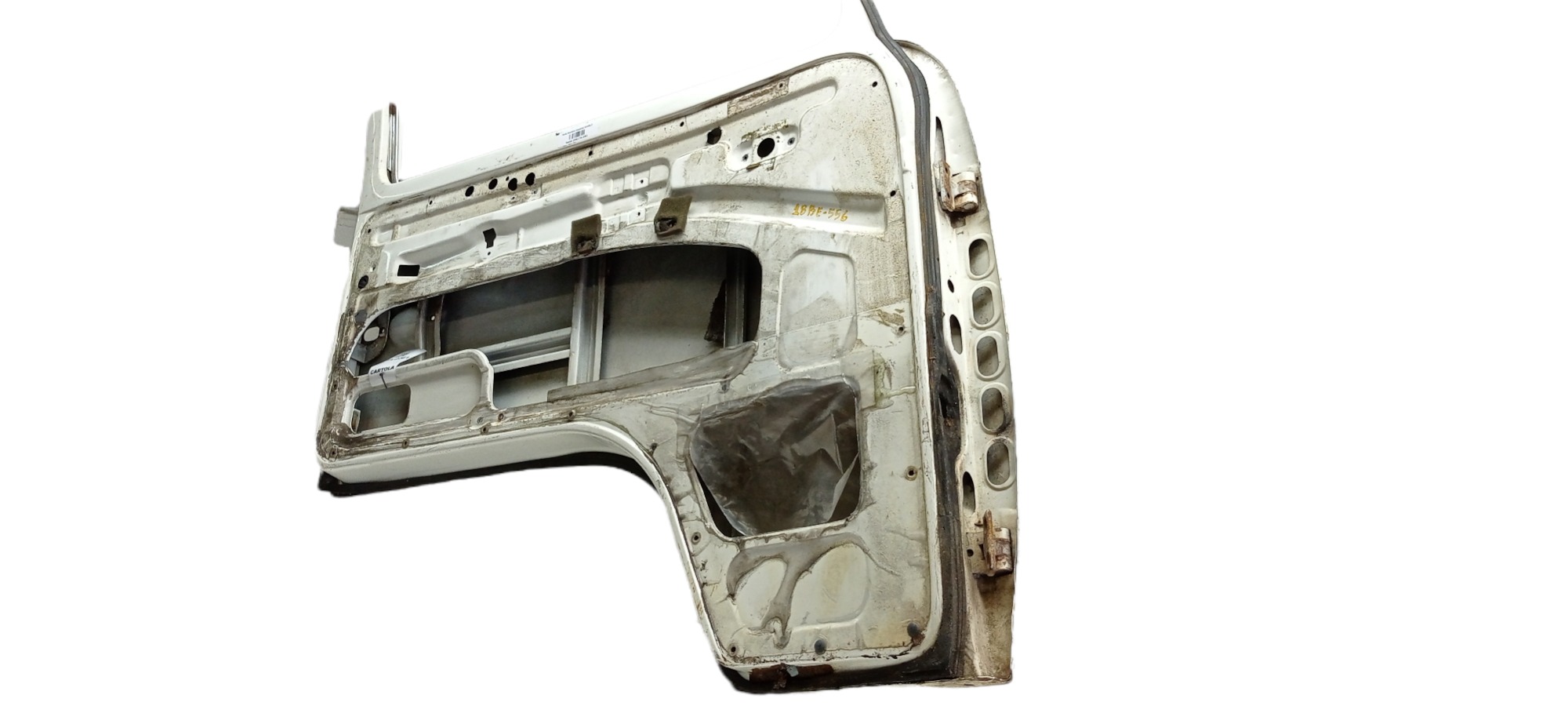 Porta Dianteira Esquerda Vw Kombi 1993 Para Recuperar Dianteira Esquerda Branco 3