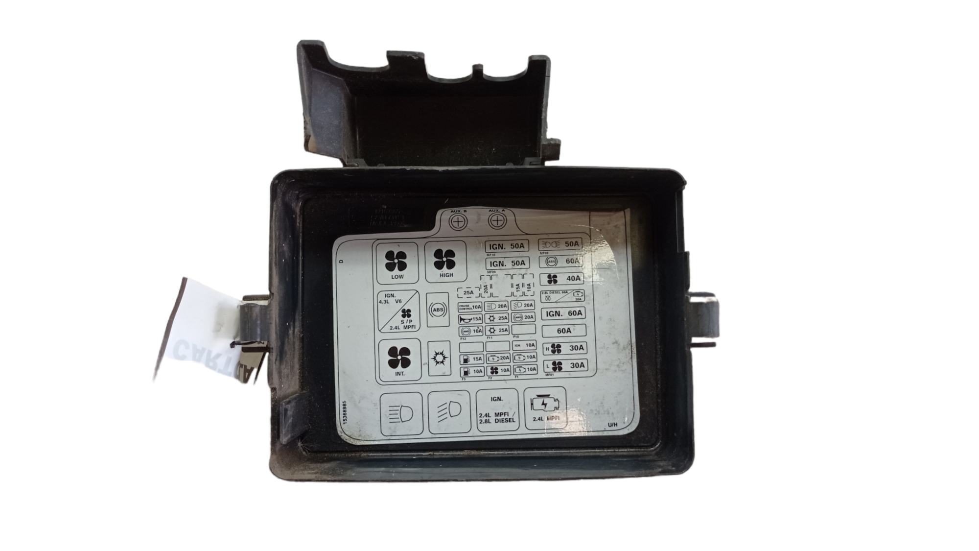 Capa Protetor Polo Positivo Bateria Silverado 12160765 7