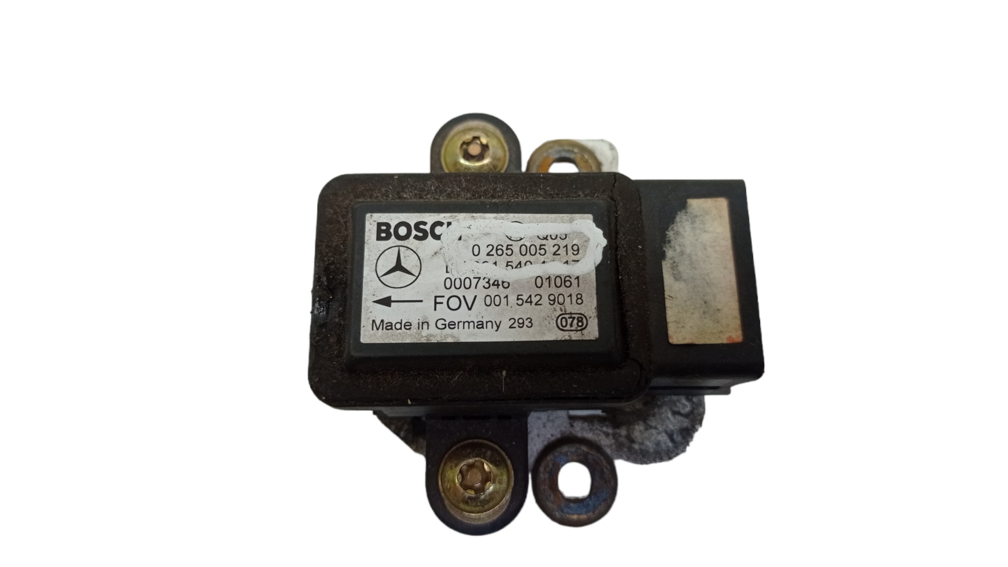 SENSOR AIRBAG MERCEDES BENZ CLASSE A 2002 2