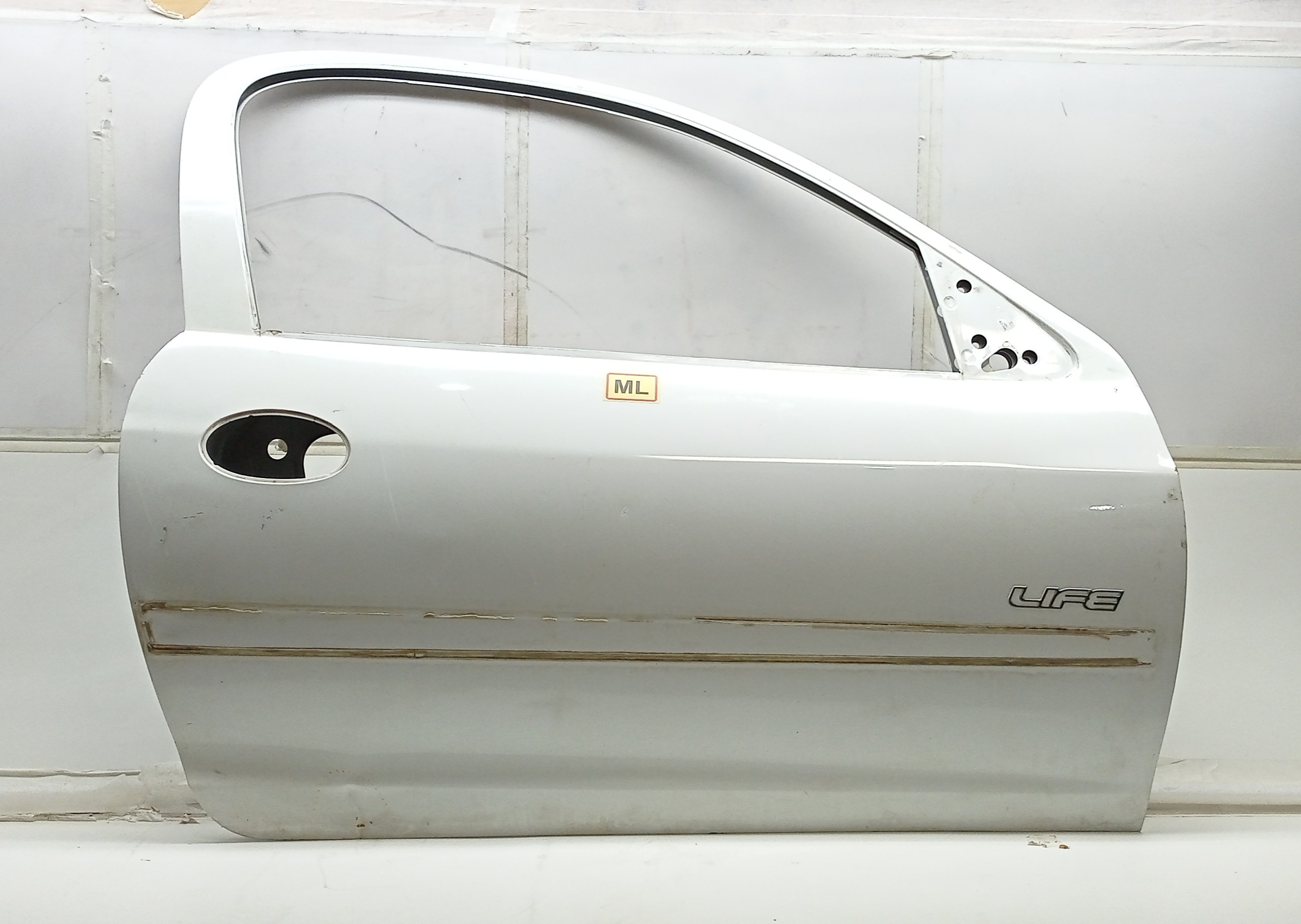 Porta Lado Direito Chevrolet Celta 2005 2006 Para Recuperar Dianteira Direito Branco 5