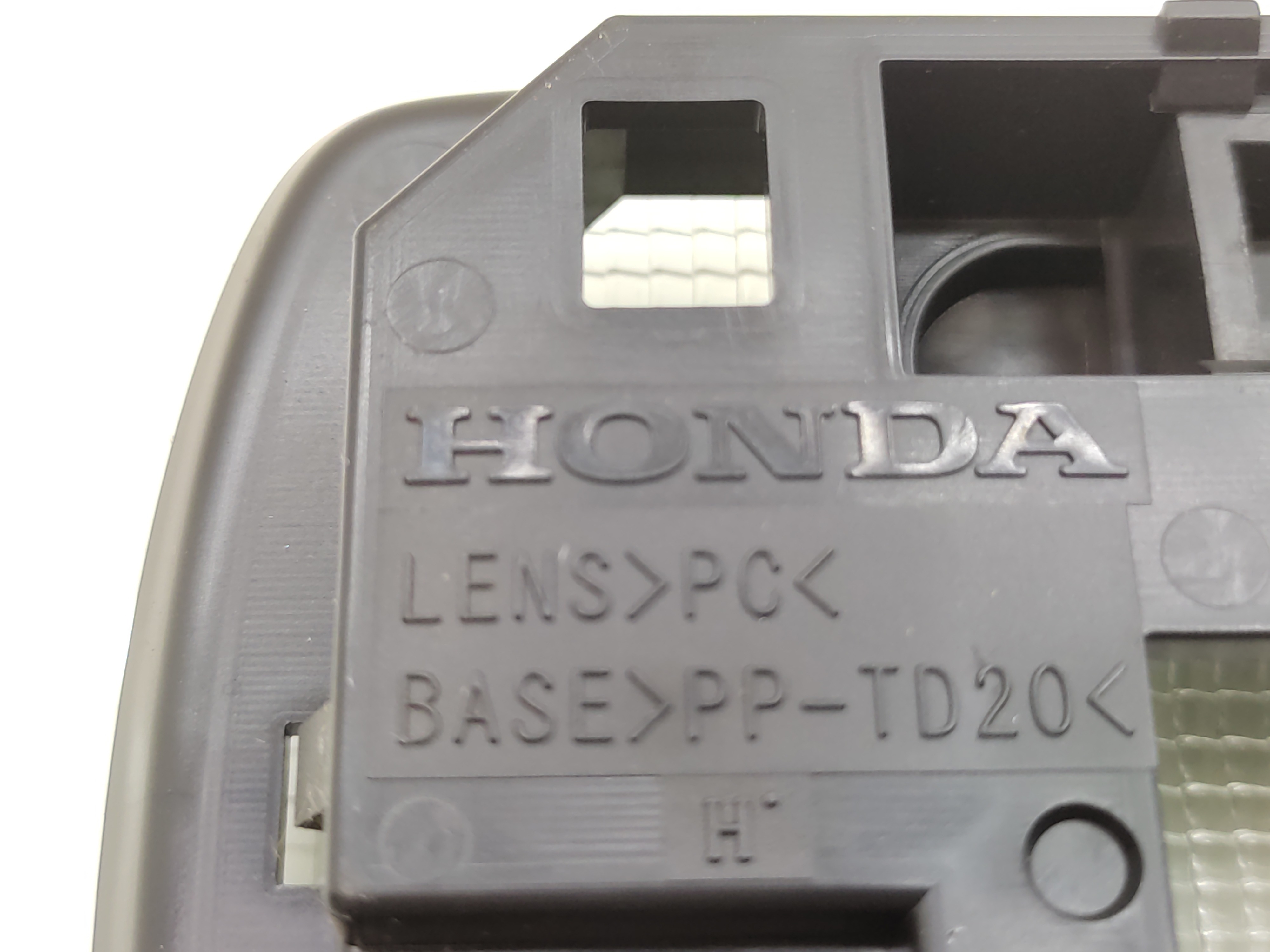 Luz Teto Cortesia Traseira Honda Civic G10 2018 Cor Preto 1