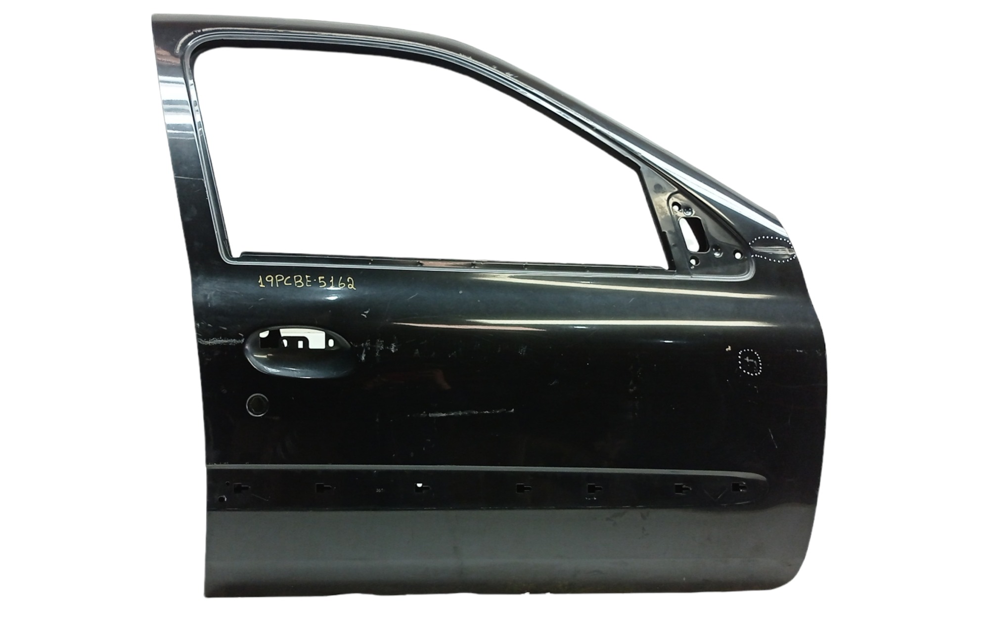 Porta Dianteira Direita Renault Clio 2002-2003 P/ Recuperar Dianteira Direito Preto 1