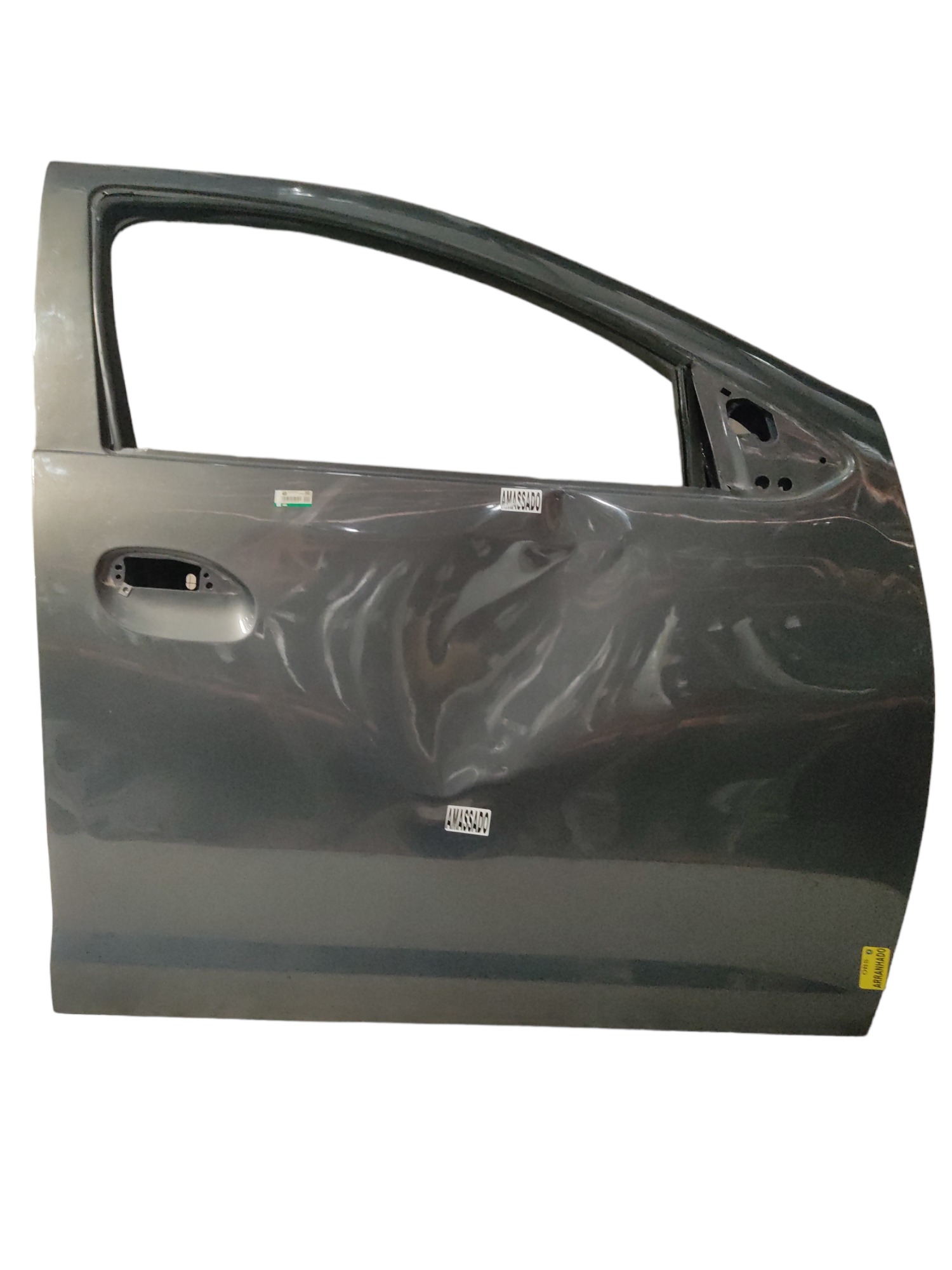 Porta dianteira direita Renault logan 2015 a 2020 cinza