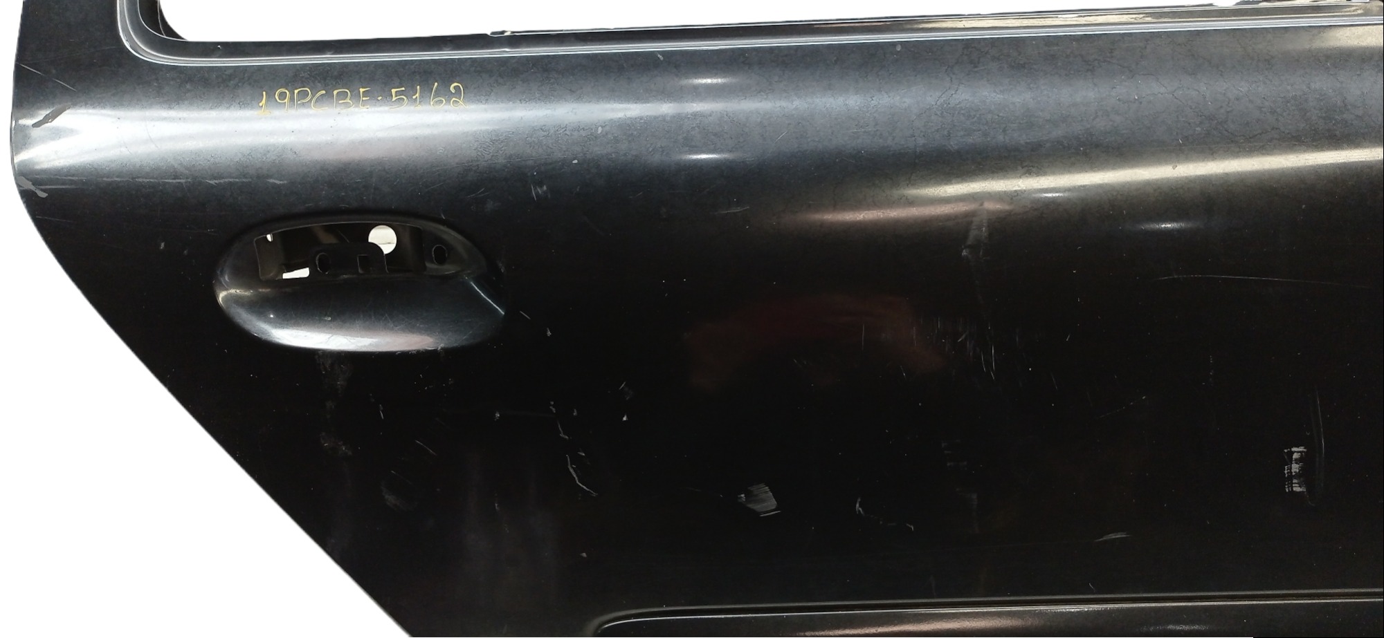 Porta Traseira Direita Renault Clio 2002-2003 P/ Recuperar Traseira Direita Preto 9