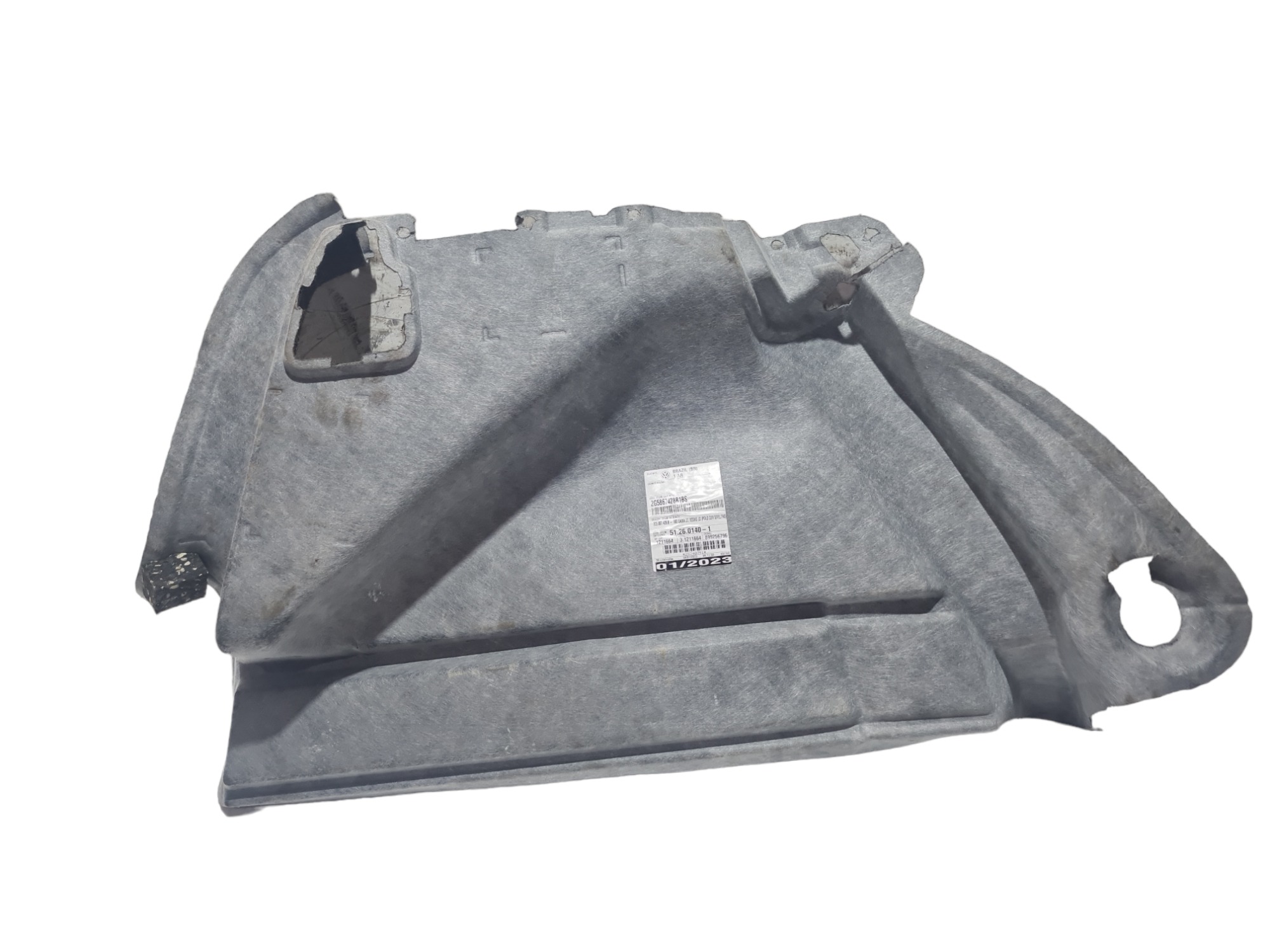 Forro Porta Malas Direito Vw Nivus 2021 2022 2g5867428b1bs 5