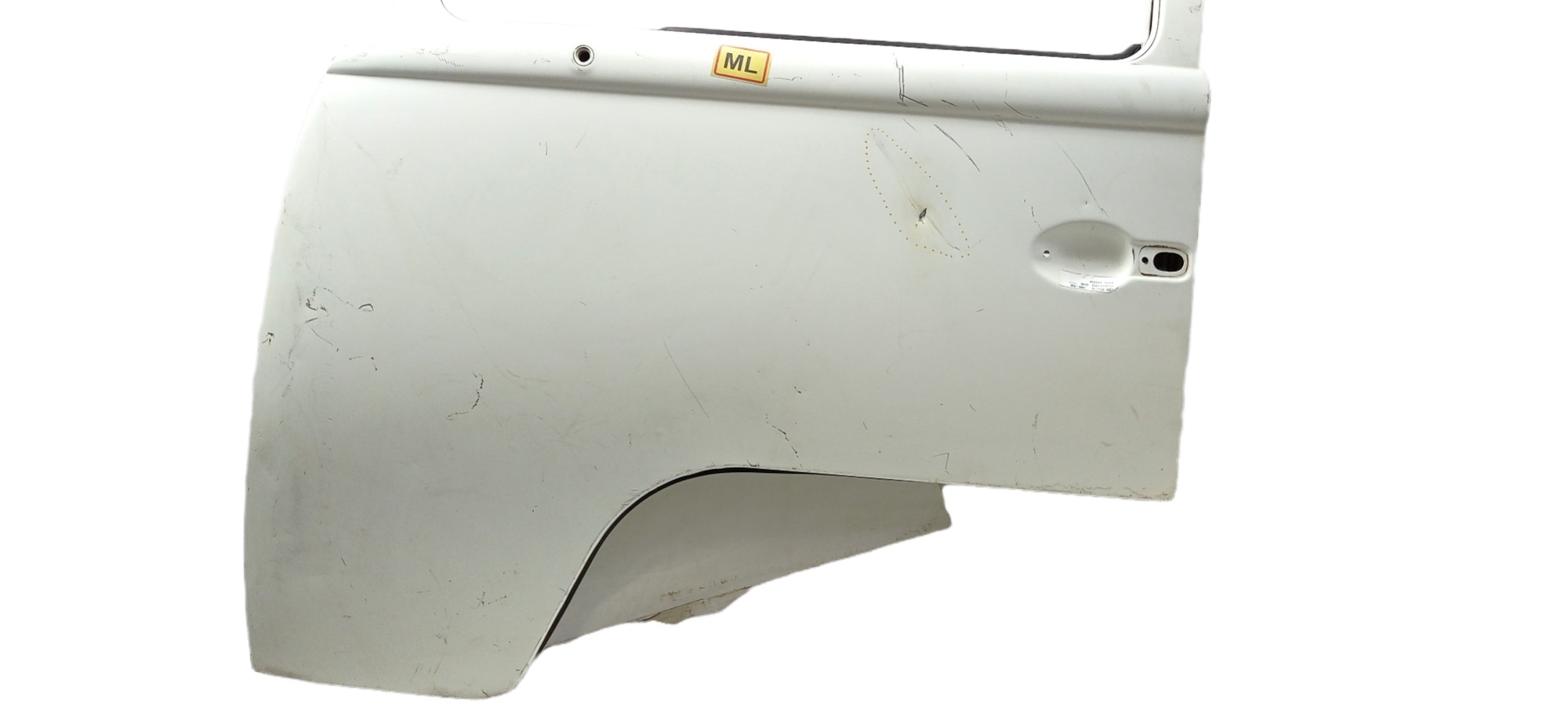 Porta Dianteira Esquerda Vw Kombi 1993 Para Recuperar Dianteira Esquerda Branco 7