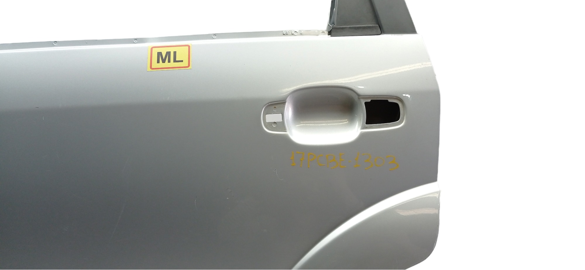 Porta Traseira Esquerda Ford Fiesta 2009 – Para Recuperar Traseira Esquerdo Prateado 1