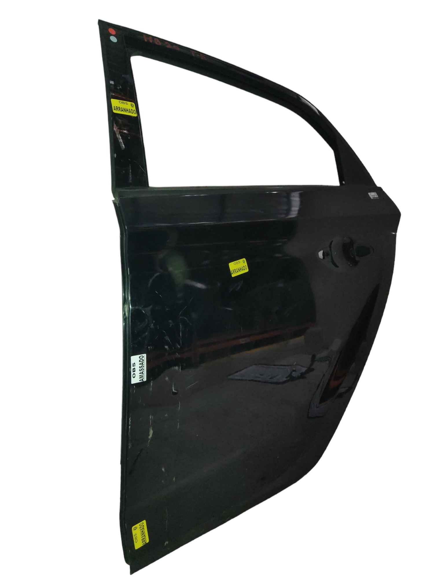 Porta Traseira Esquerda Hyundai  Hb20 2013 A 2019 Preto Traseira Esquerdo Perto