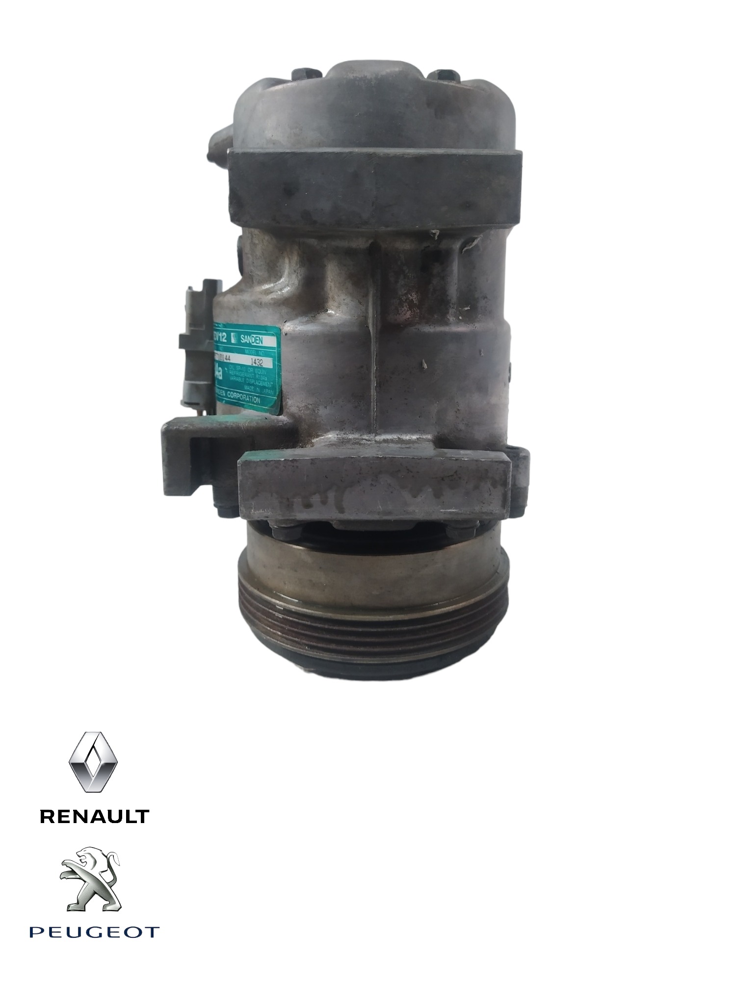 Compressor De Ar Peugeot 206 207 Clio 1.0 Sd6v12 1432