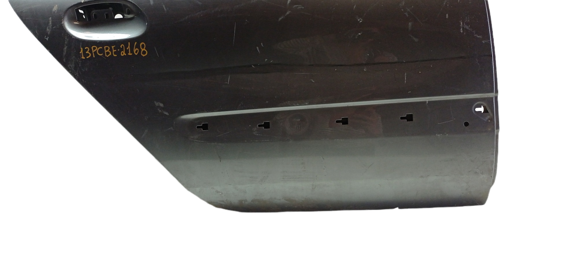 Porta Traseira Direita Renault Clio 2005 Para Recuperar Traseira Direito Cinza-escuro 7