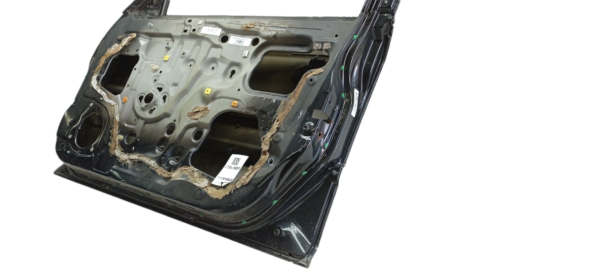 Porta Dianteira Direita Honda Civic 1998 – Para Recuperar Dianteira Direito Preto 1