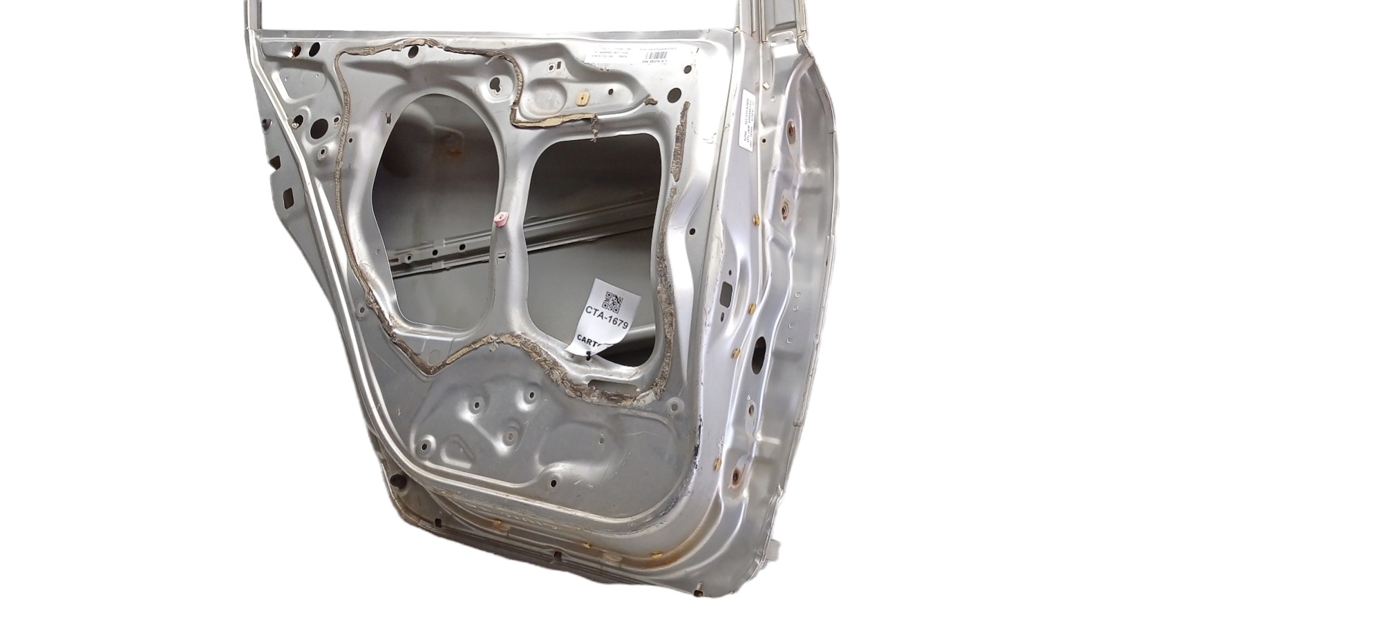 Porta Traseira Esquerda Honda Civic 2006 2007 Para Recuperar Traseira Esquerdo Prateado 2