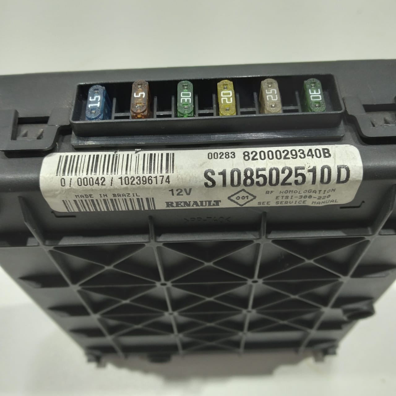 Kit Code Modulo Scenic 1.6 16v 2001 Sirius 32 2