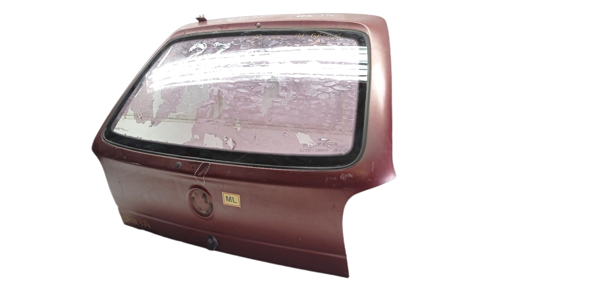 TAMPA PORTA MALAS GOL G2 1994  1999 PARA RECUPERAR 5