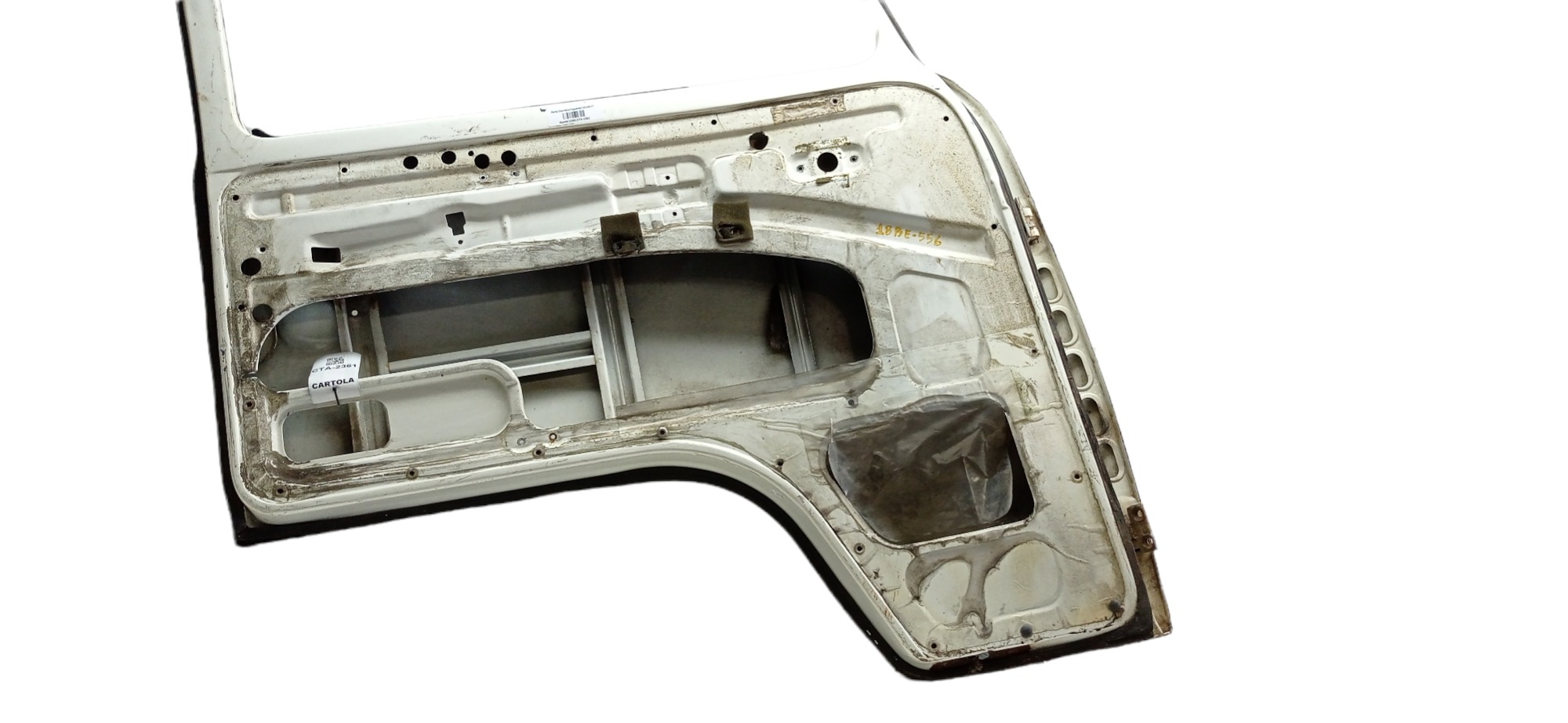 Porta Dianteira Esquerda Vw Kombi 1993 Para Recuperar Dianteira Esquerda Branco 1