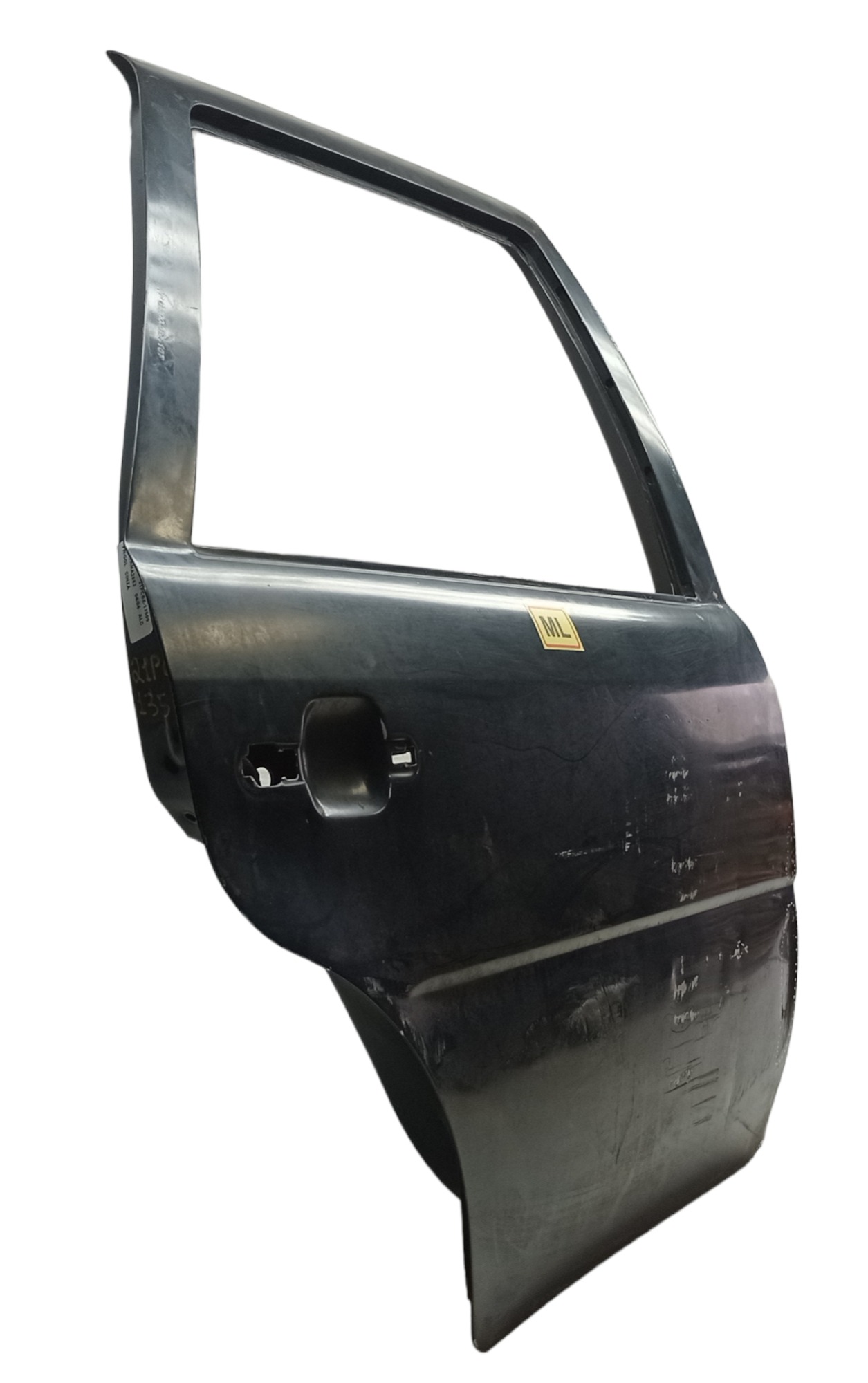 Porta Traseira Direita Gol G3 Ano 2004 Para Recuperar Traseira Direito Cinza 4