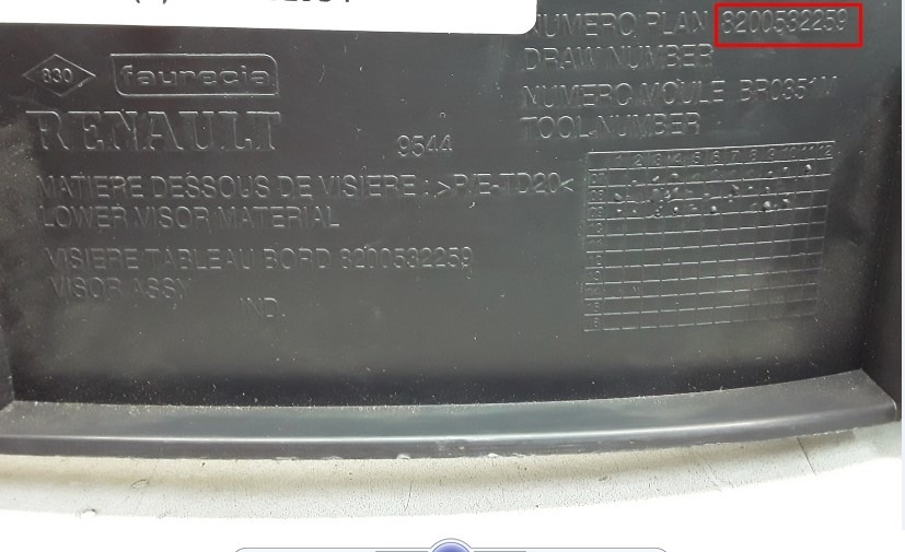 Moldura Painel De Instrumento Renault Sandero 2011 2