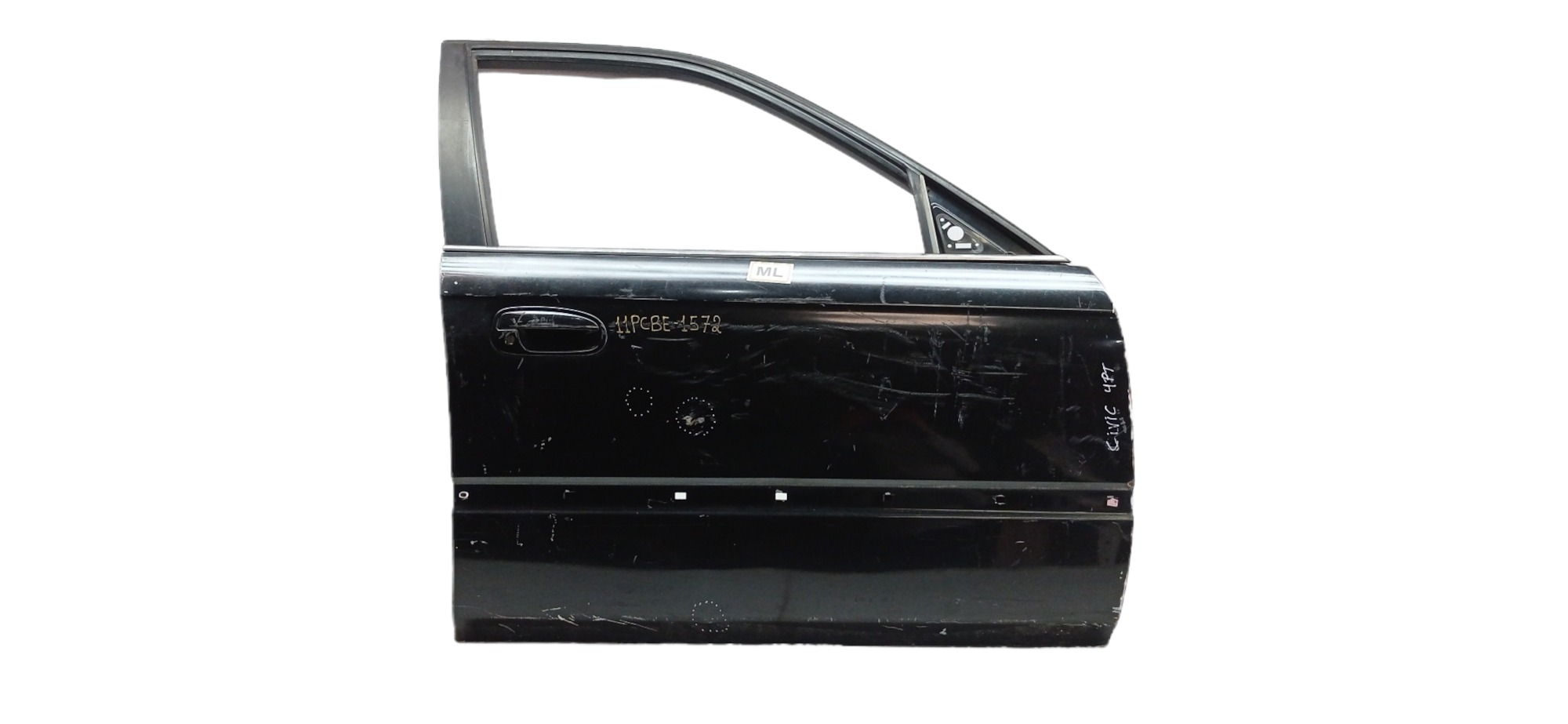Porta Dianteira Direita Honda Civic 1998 – Para Recuperar Dianteira Direito Preto 9